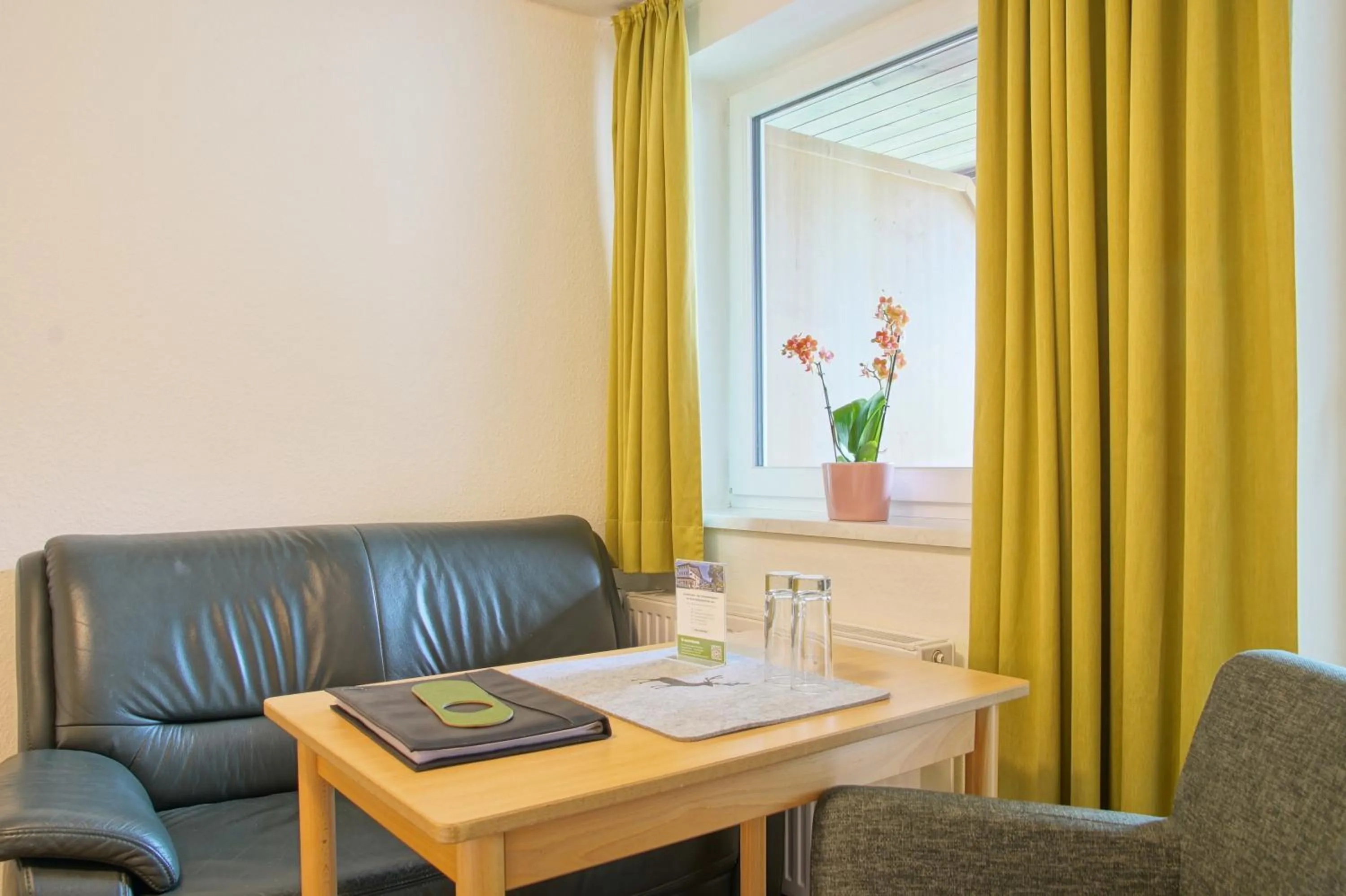 Seating area in Hotel Waldmann