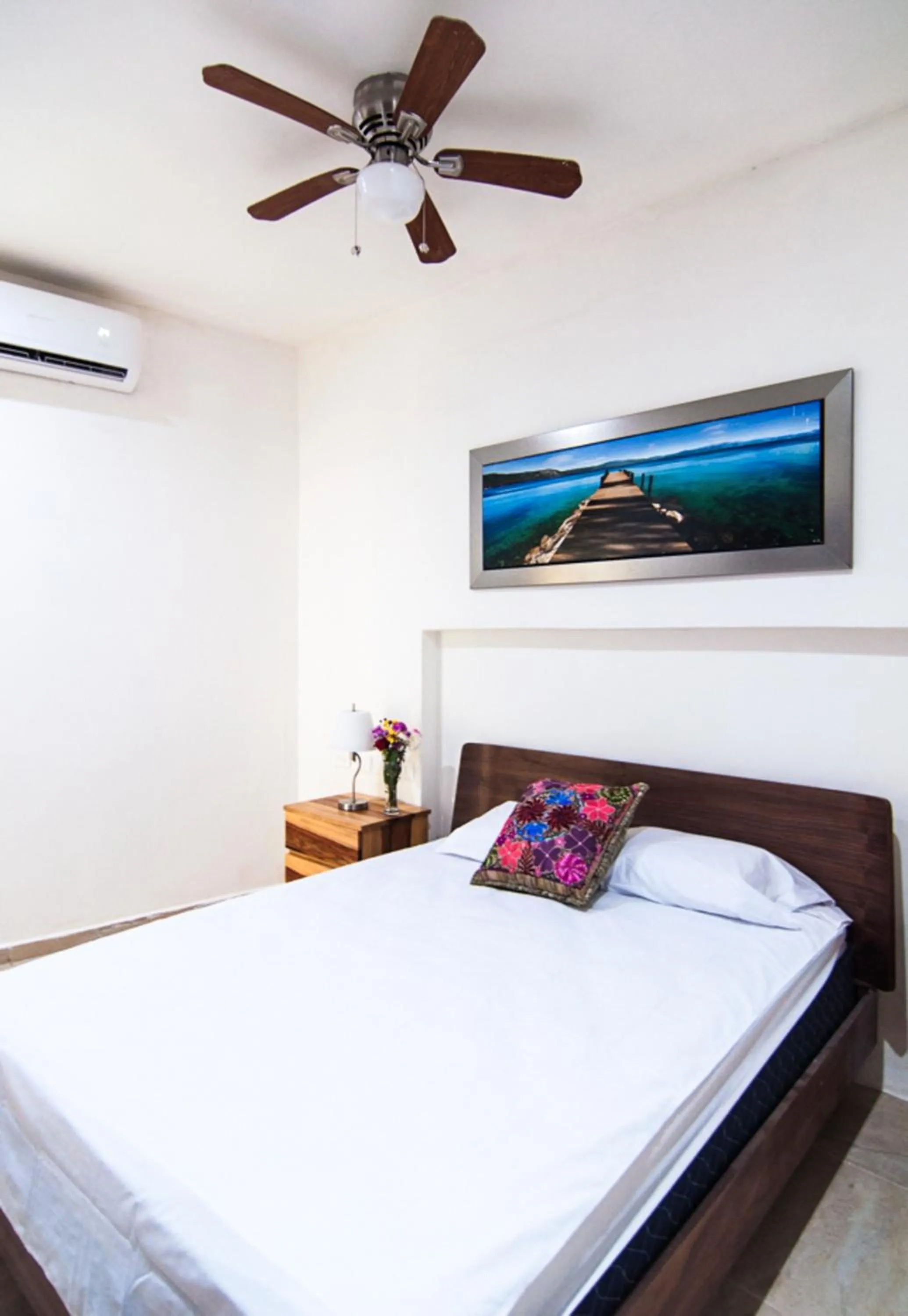 Bedroom, Bed in Cave Apartments Mexico 2