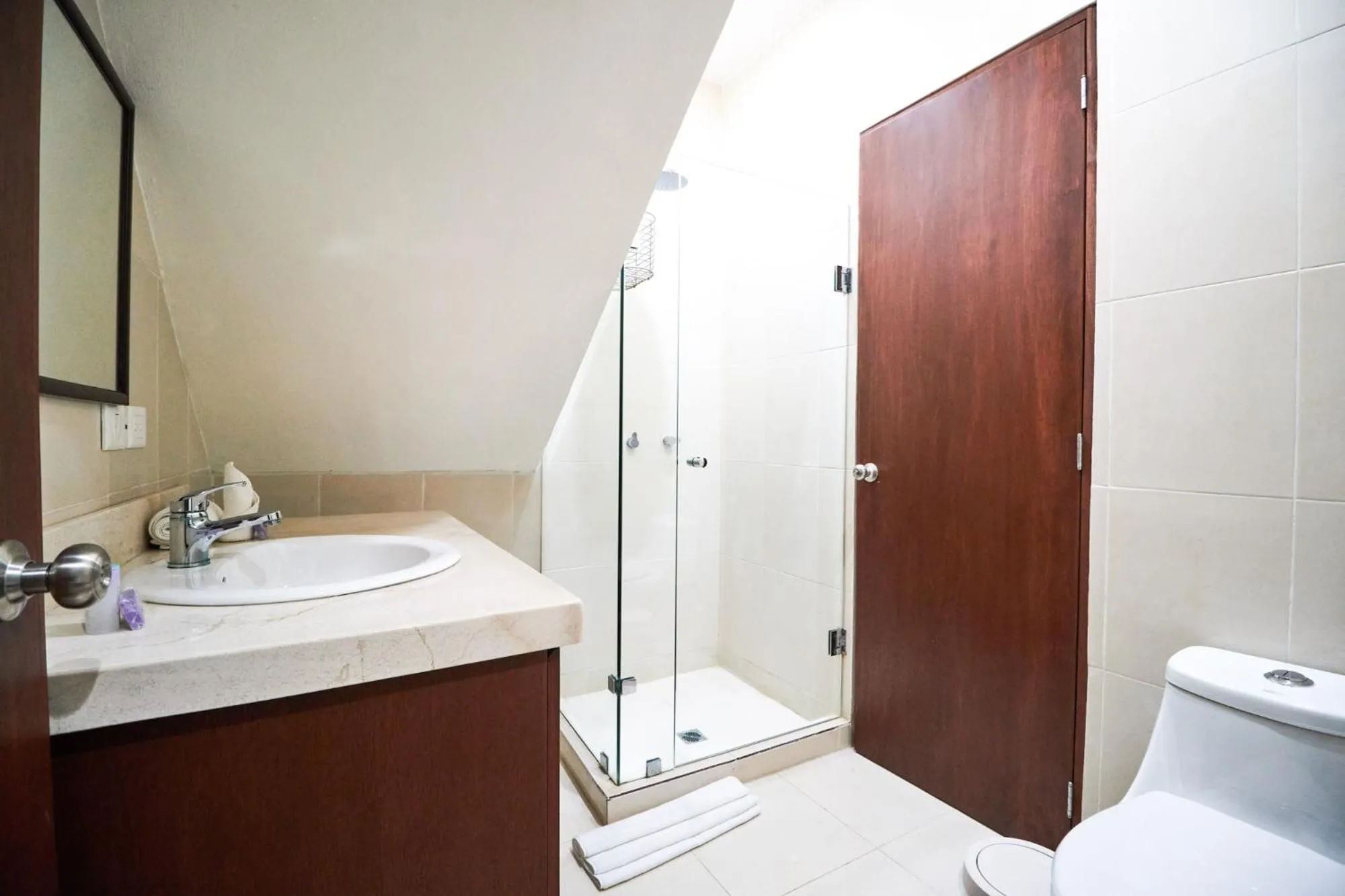 Bathroom in Cave Apartments Mexico 5