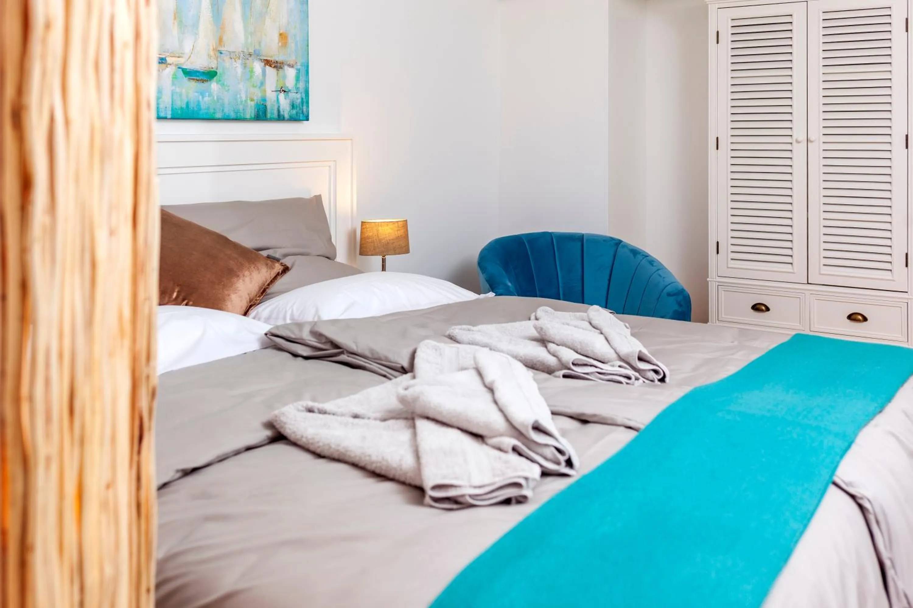 Photo of the whole room, Bed in Relitto Boutique und Aparthotel Borkum