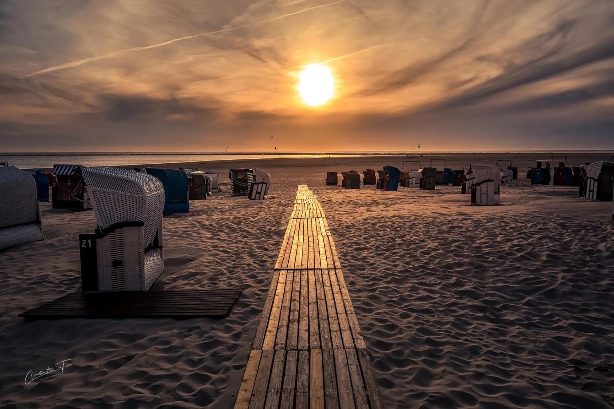 Beach in Relitto Boutique und Aparthotel Borkum