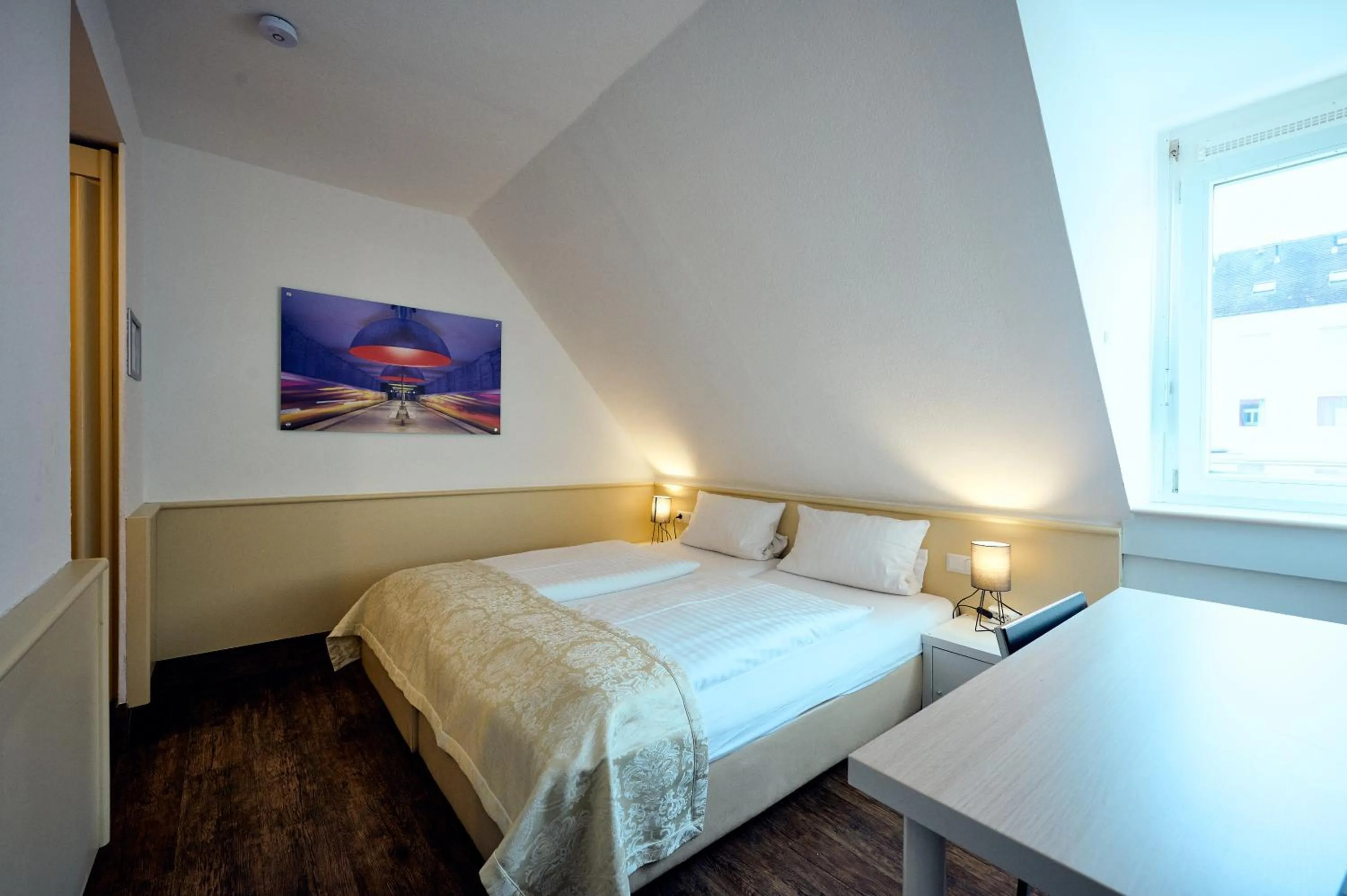 Photo of the whole room, Bed in THE 4YOU Hostel & Hotel Munich