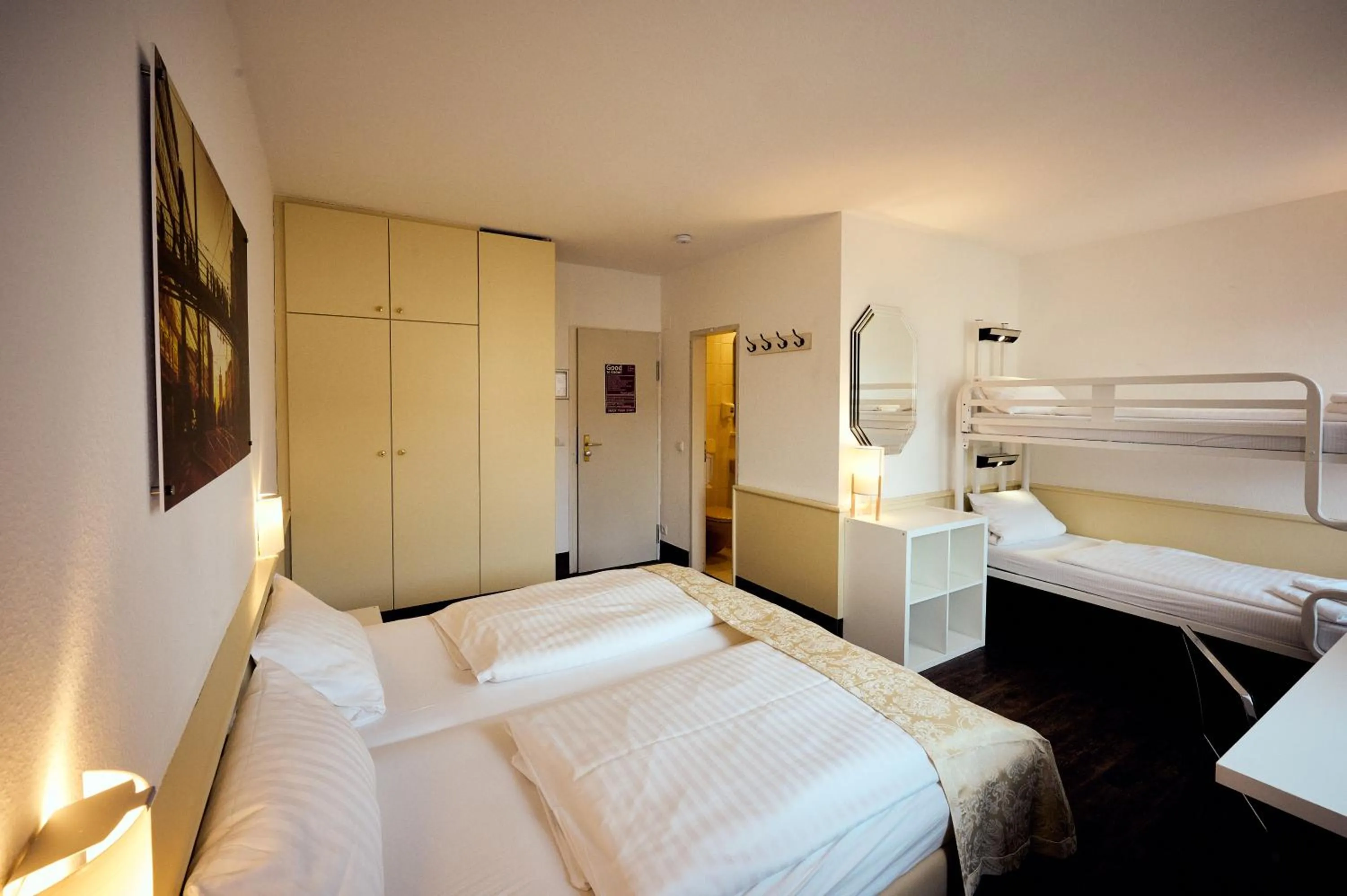 Photo of the whole room, Bed in THE 4YOU Hostel & Hotel Munich