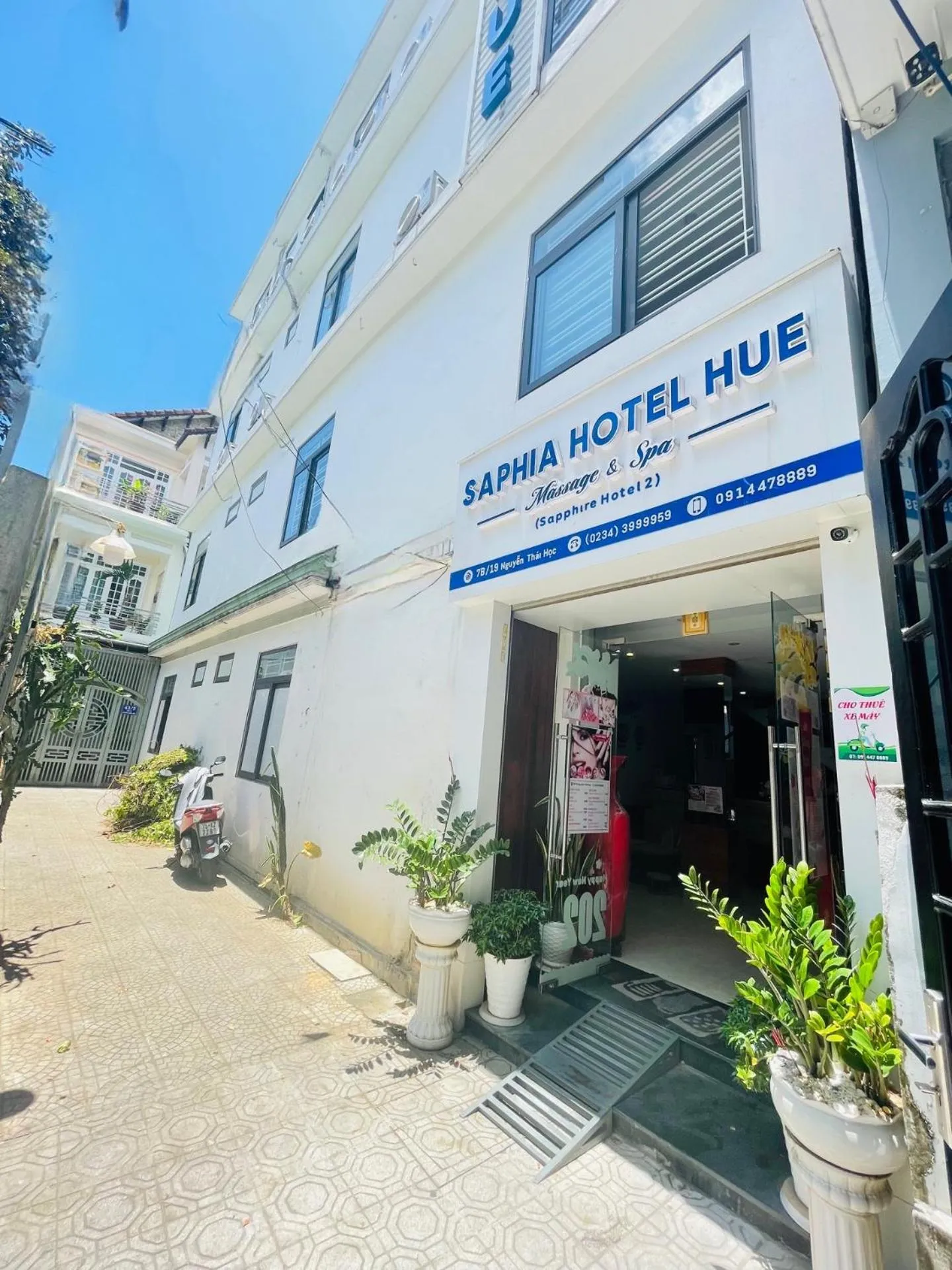 Property building in Sapphire HOTEL HUE