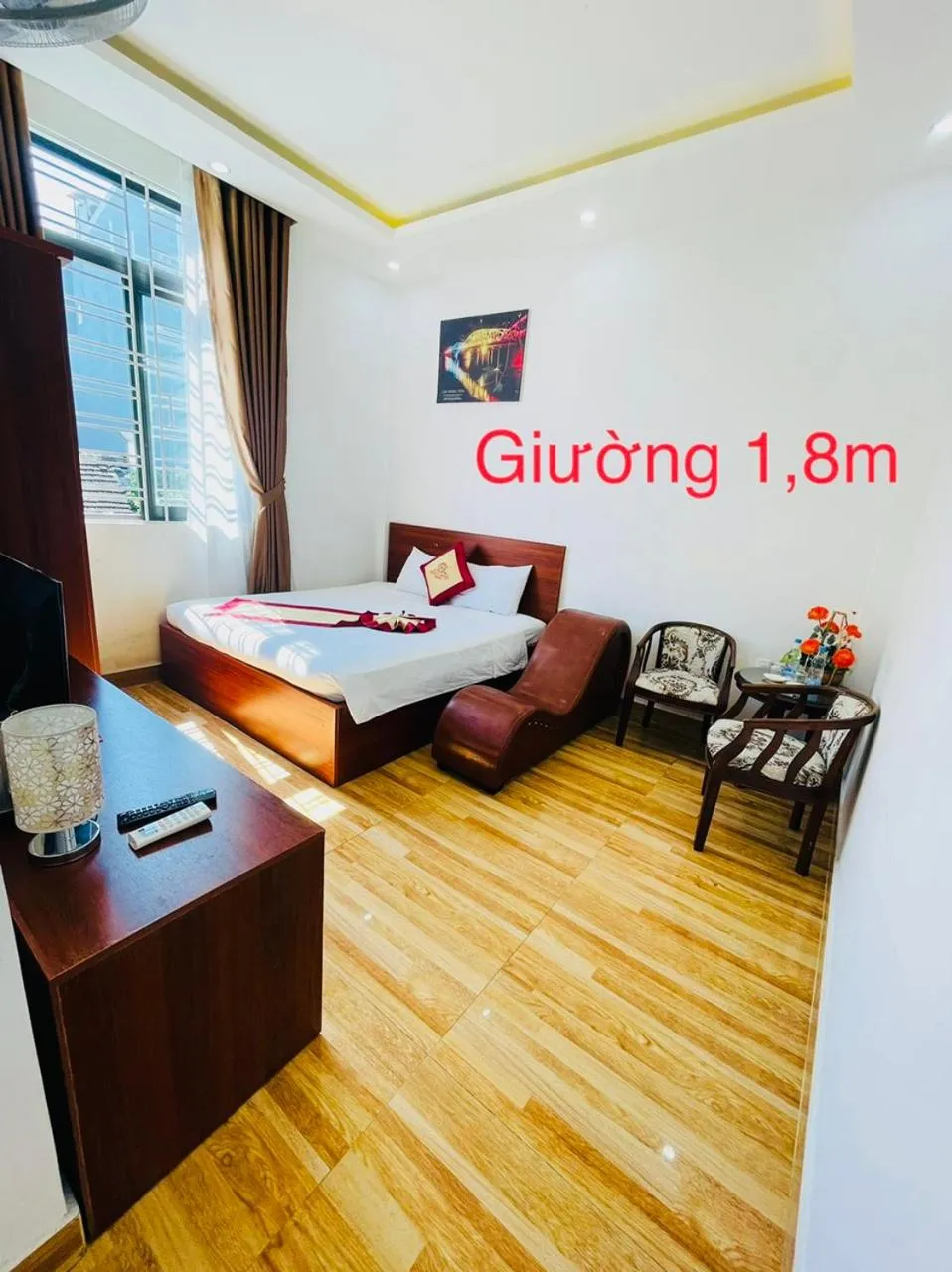 Bed in Sapphire HOTEL HUE