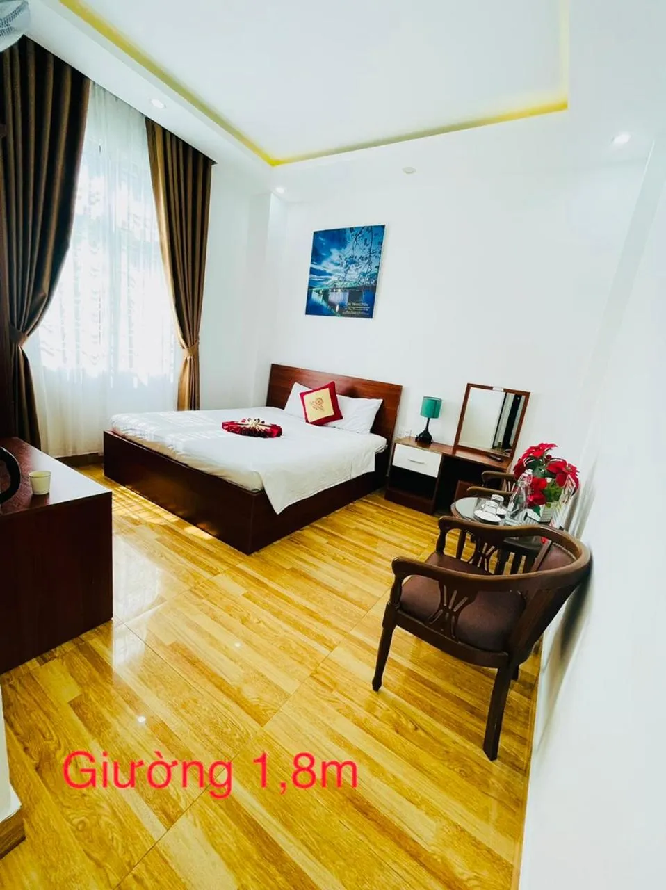 Bed in Sapphire HOTEL HUE