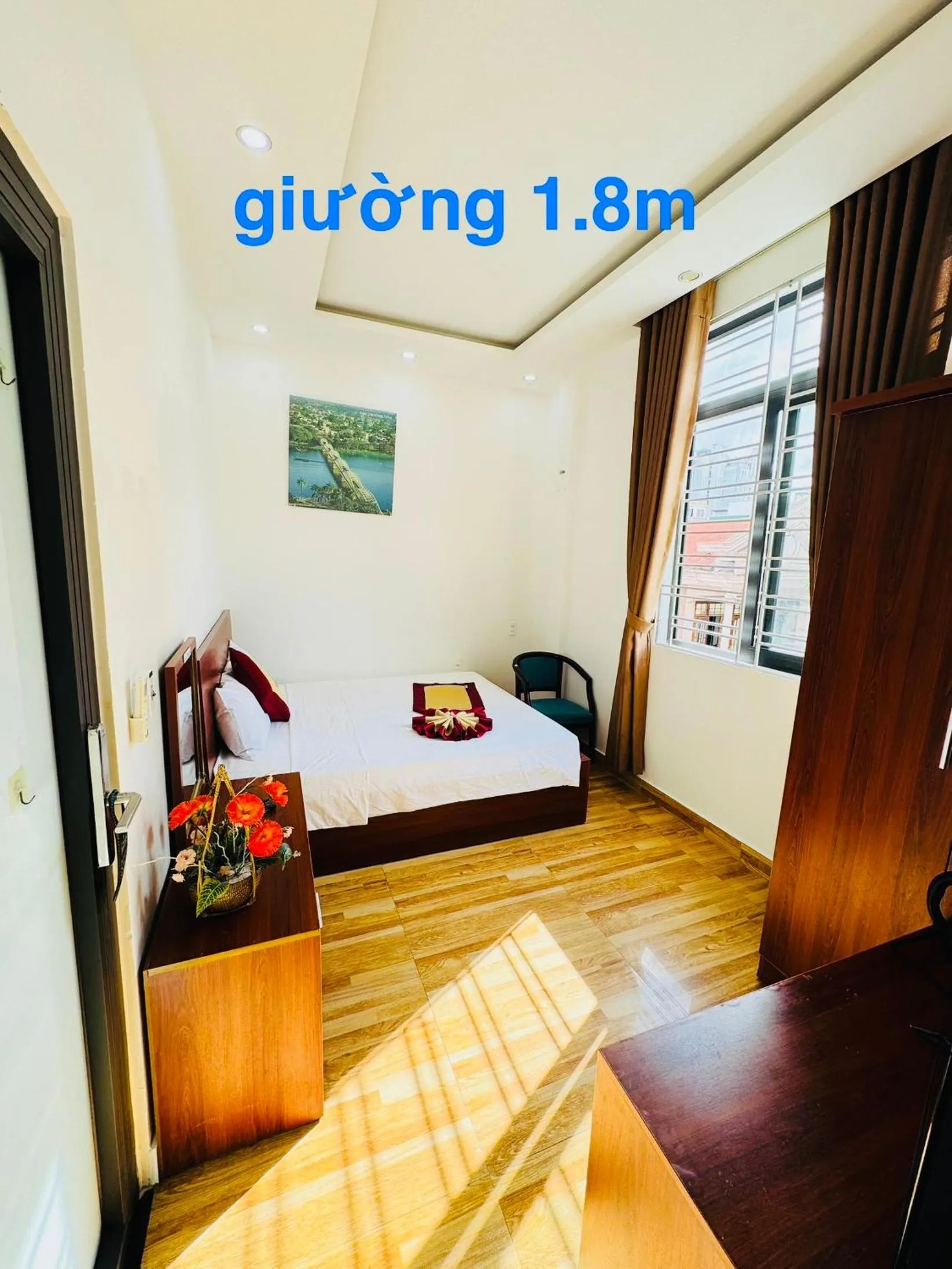 Bed in Sapphire HOTEL HUE