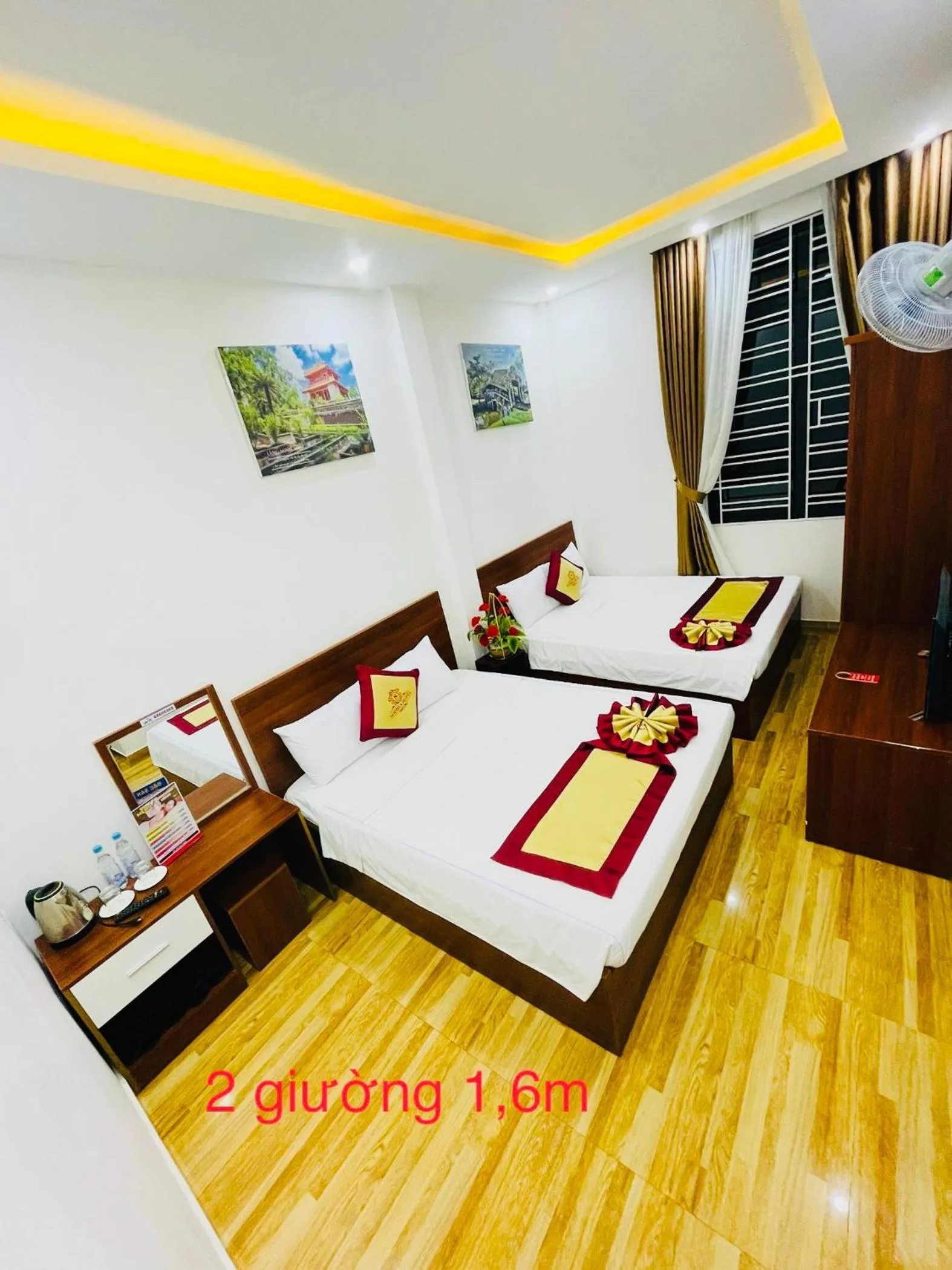 Bed in Sapphire HOTEL HUE