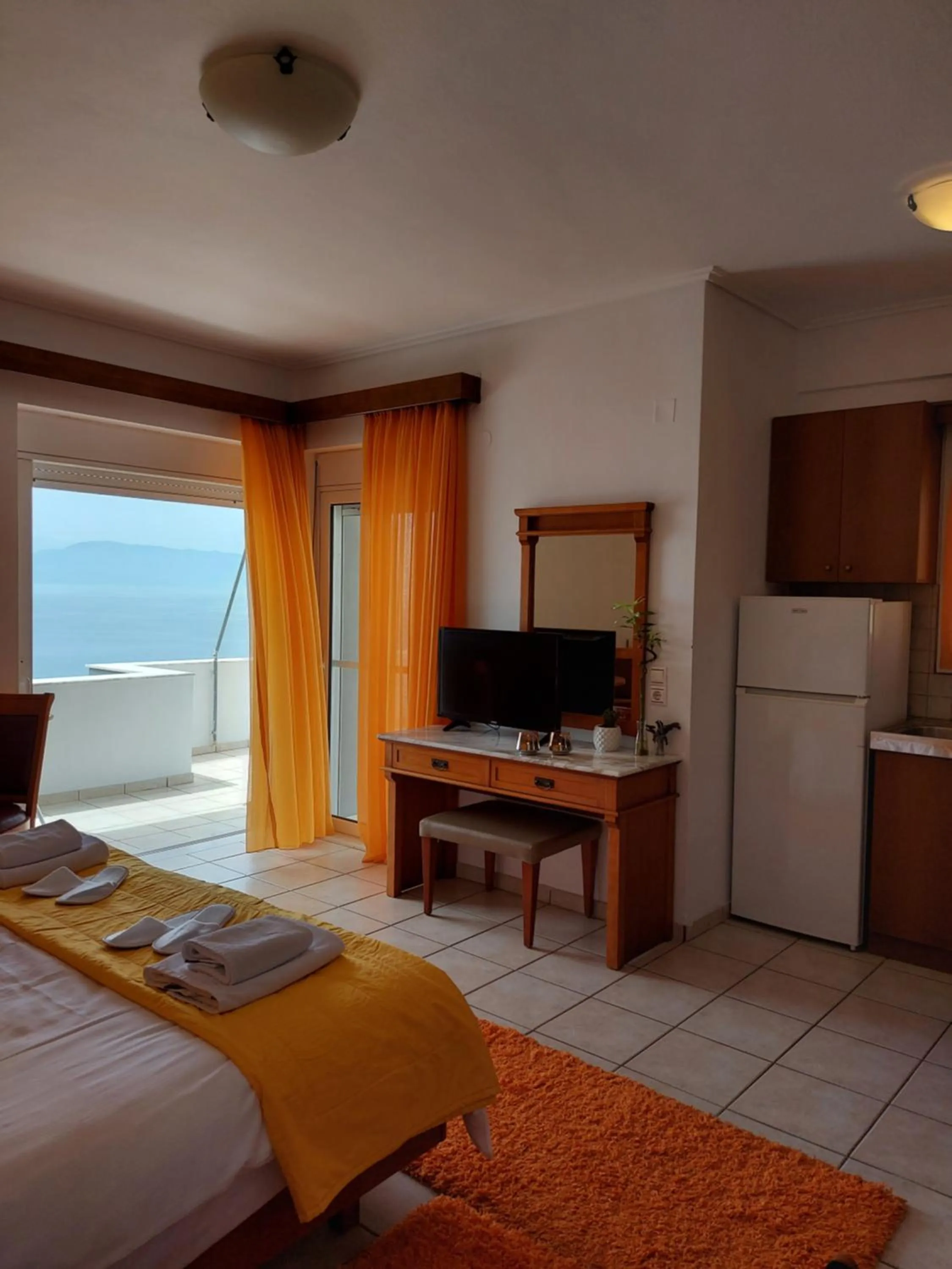 Bed in Anemolia Studios