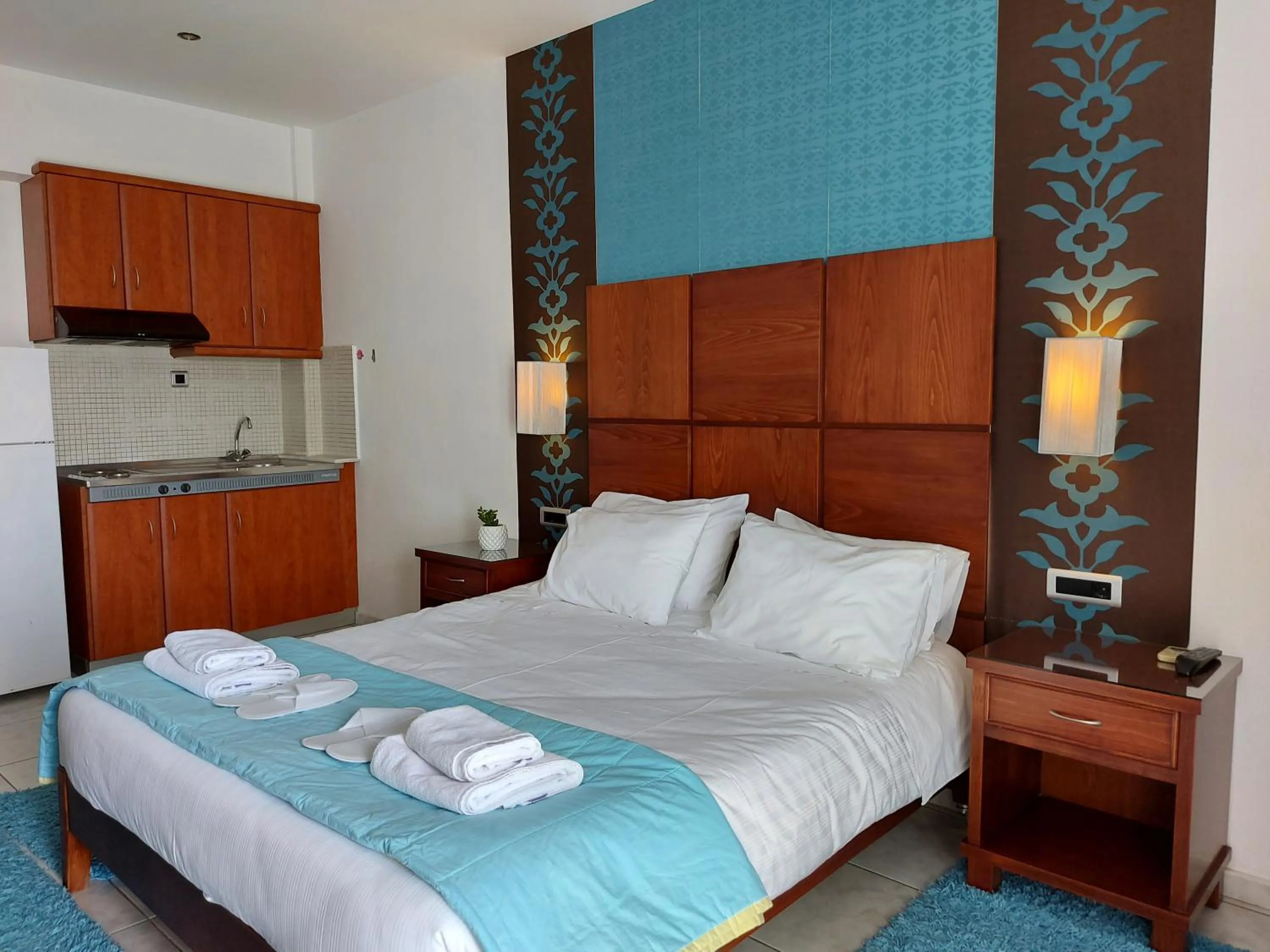 Bed in Anemolia Studios