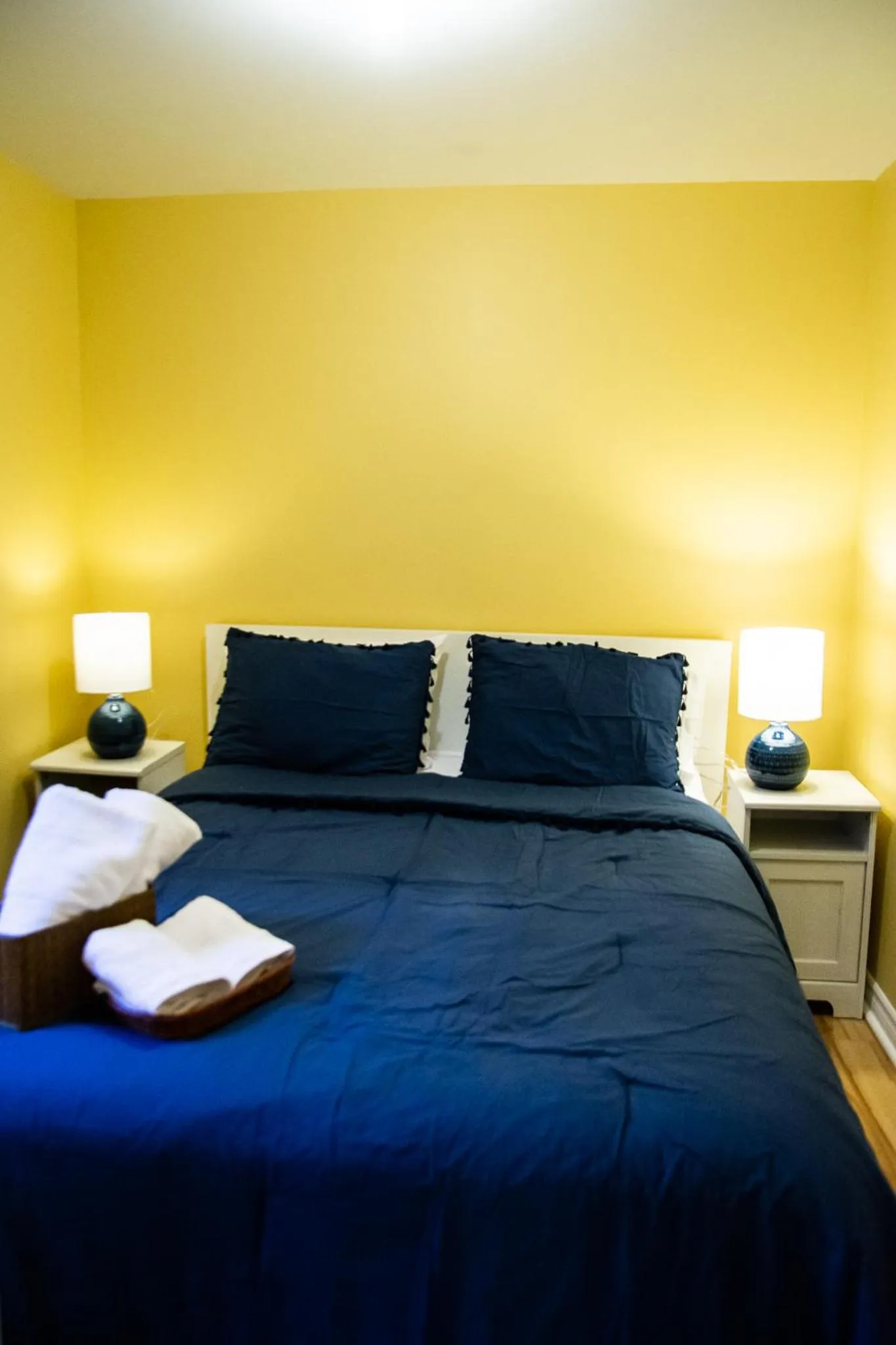 Bed in Myers Cave Resort