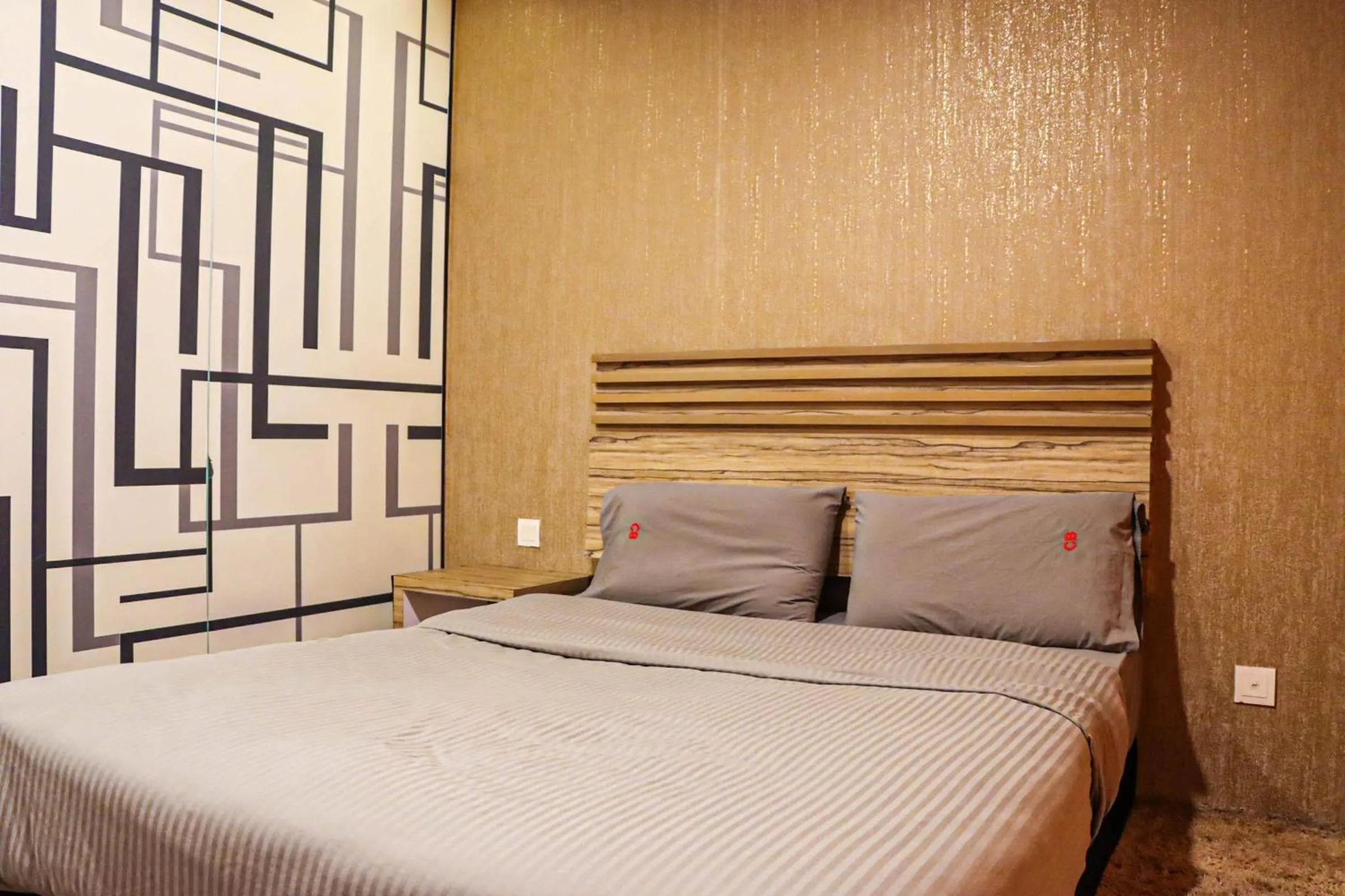 Bed in Classical Boutique Hotel