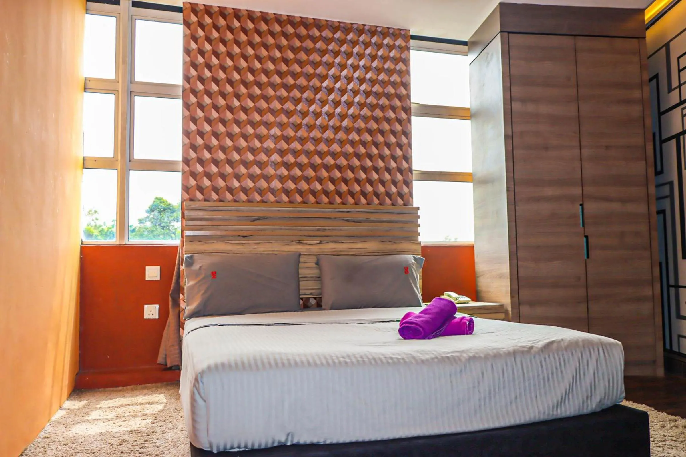 Bed in Classical Boutique Hotel