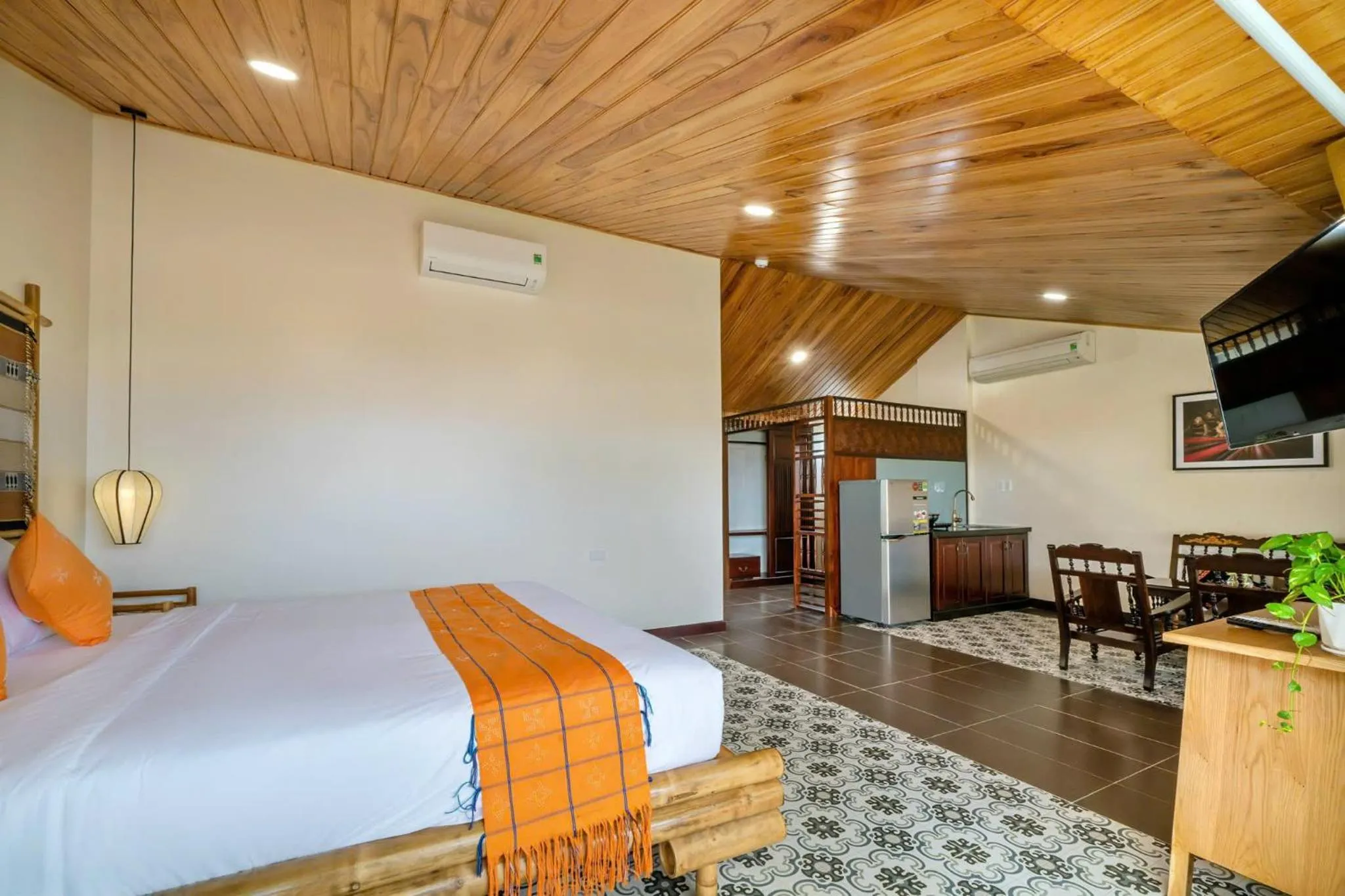 Bedroom, Bed in Virgo Villa Quê Hội An