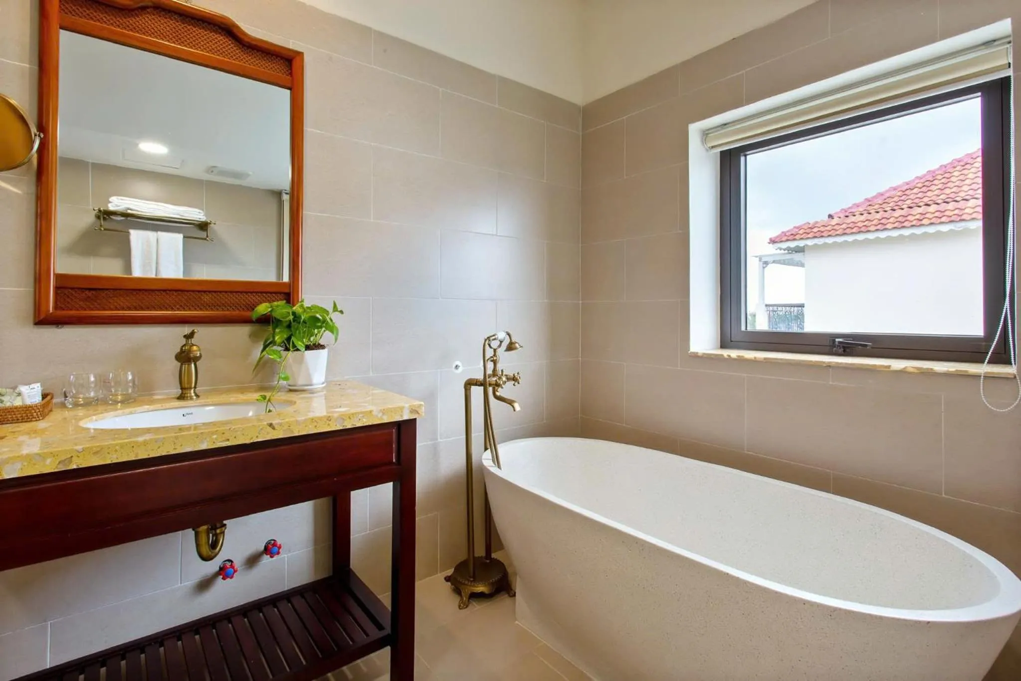 Bathroom in Virgo Villa Quê Hội An