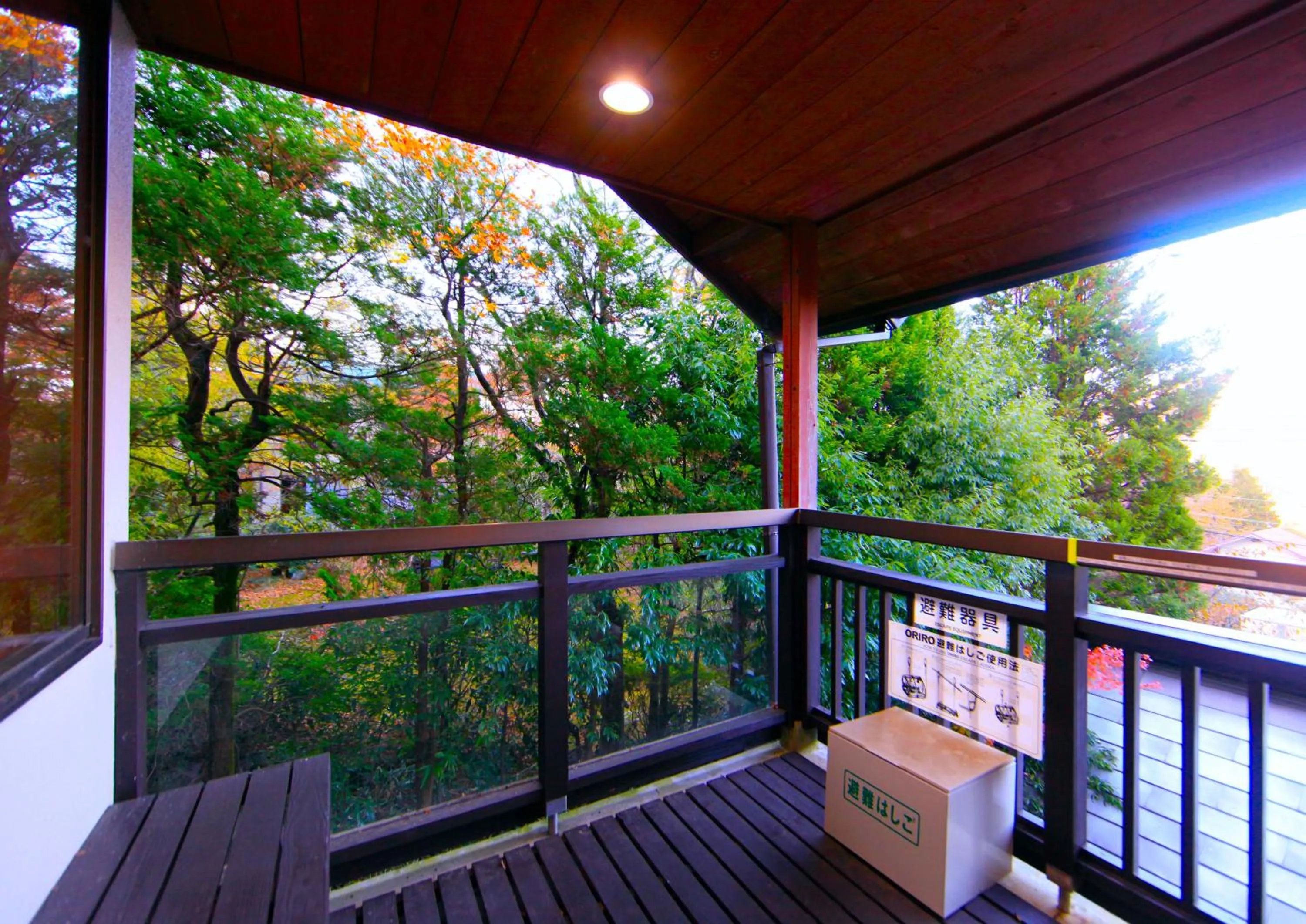 Balcony/Terrace in Villa Liberte Hakone Gora