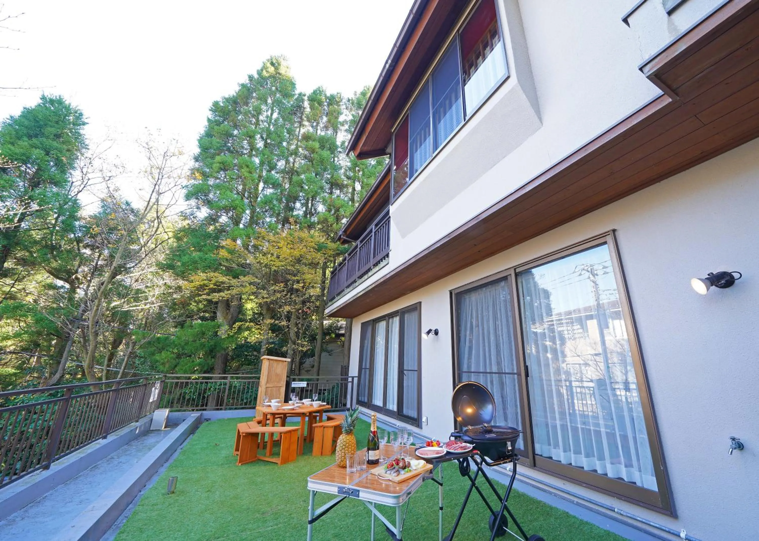 Patio in Villa Liberte Hakone Gora