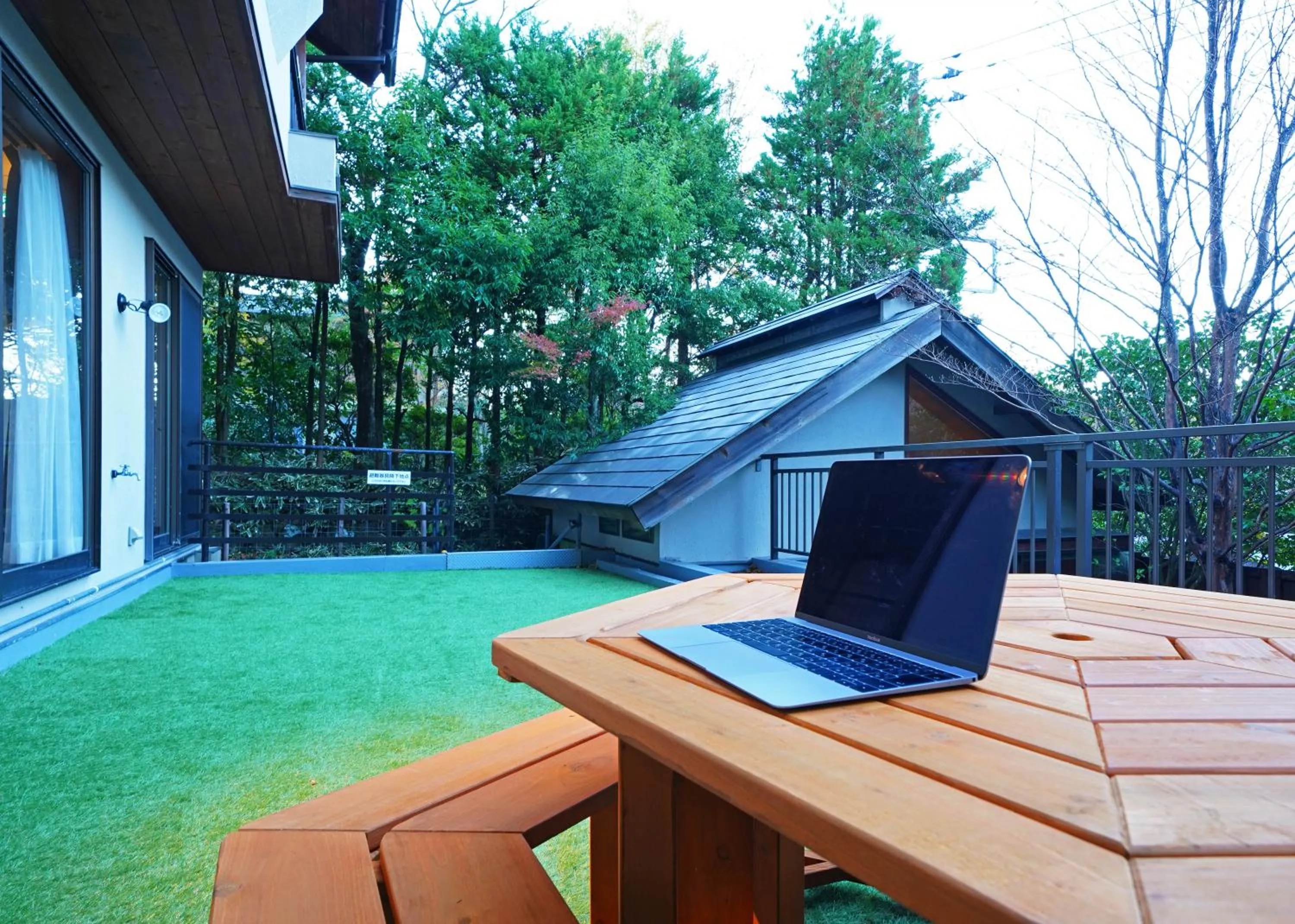 Patio in Villa Liberte Hakone Gora