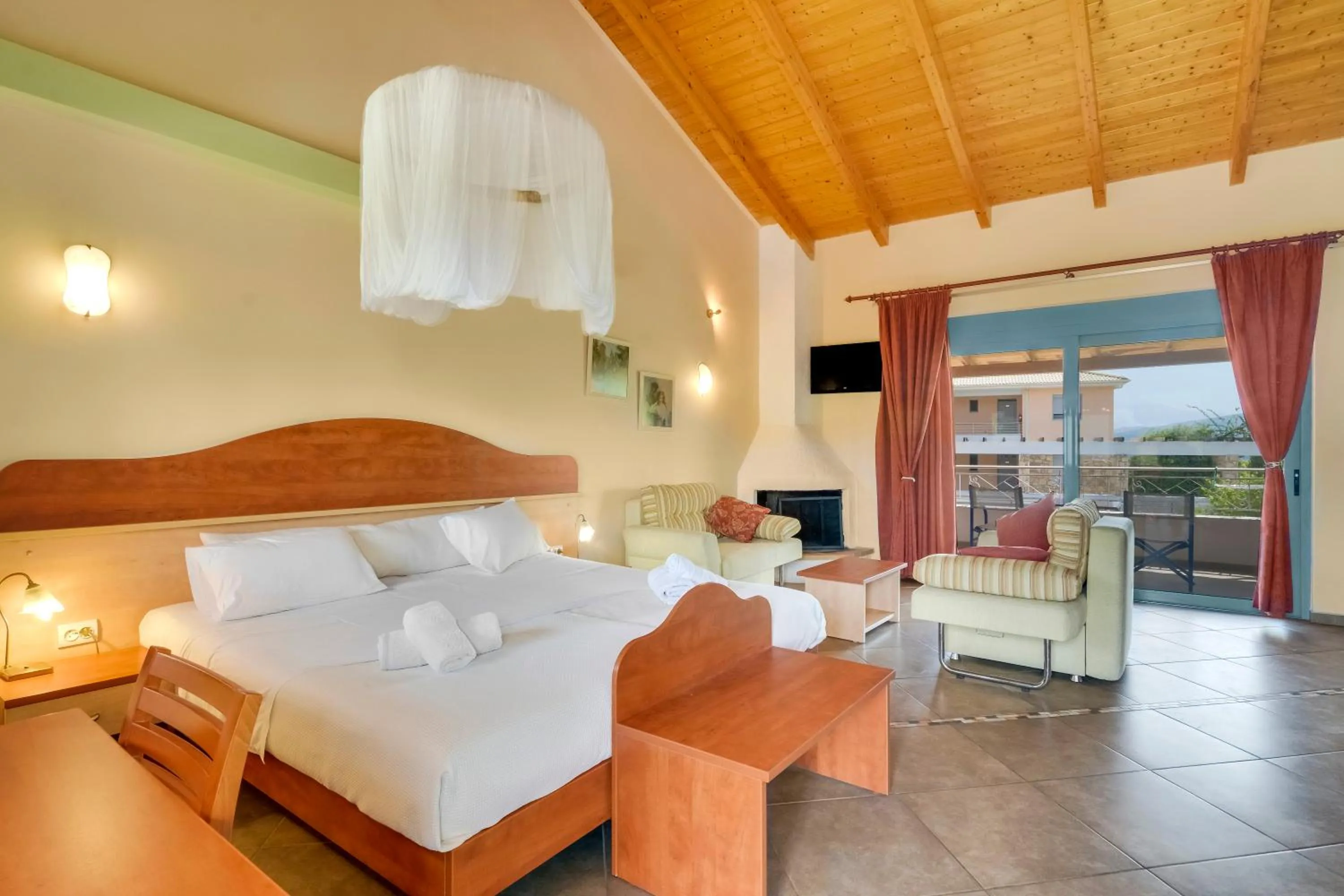 Bed in Ktima Xiliadou