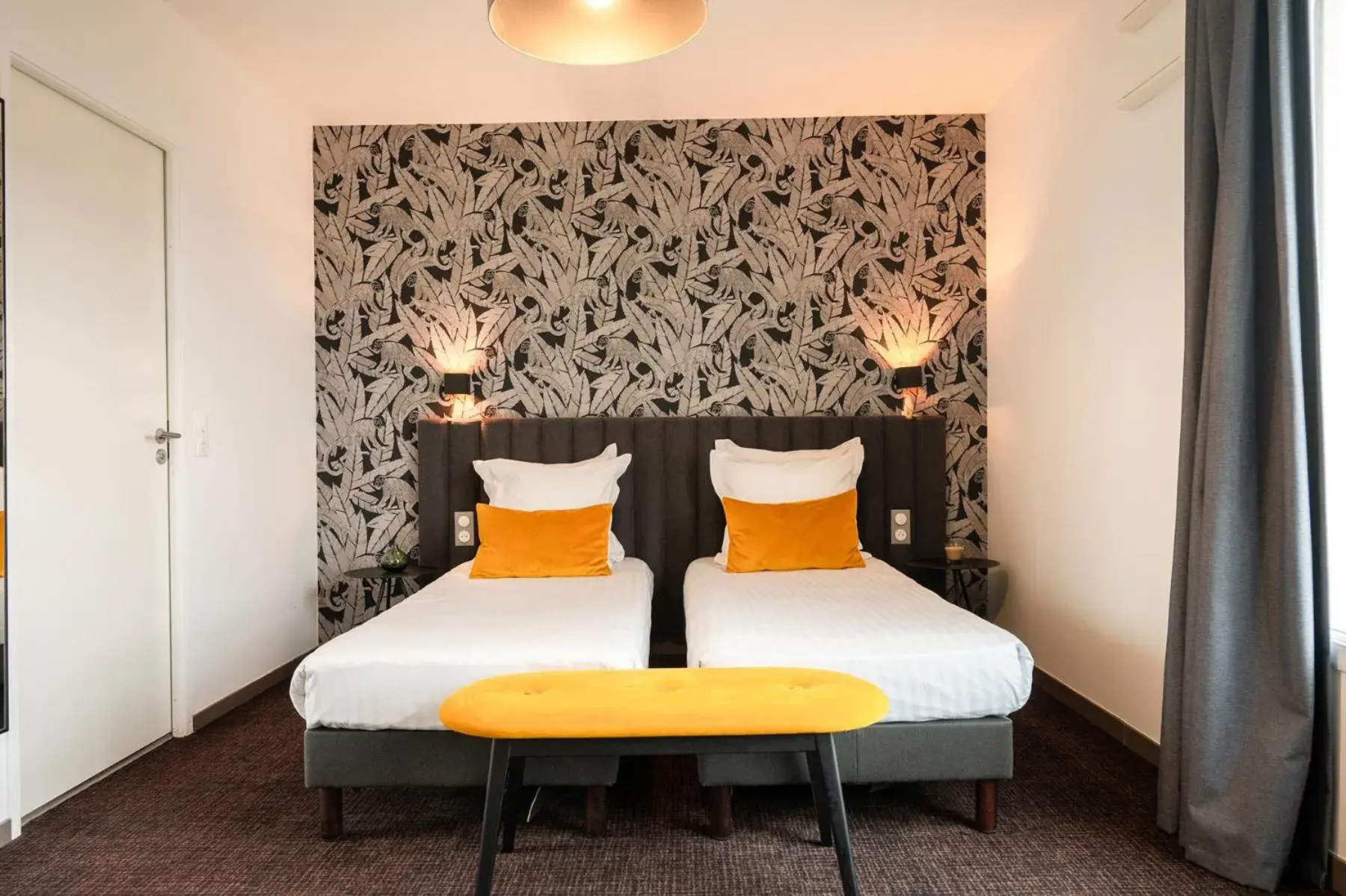 Twin Room in Nemea Appart Hotel Europe Velizy Villacoublay Twin Room in Nemea Appart Hotel Europe Velizy Villacoublay