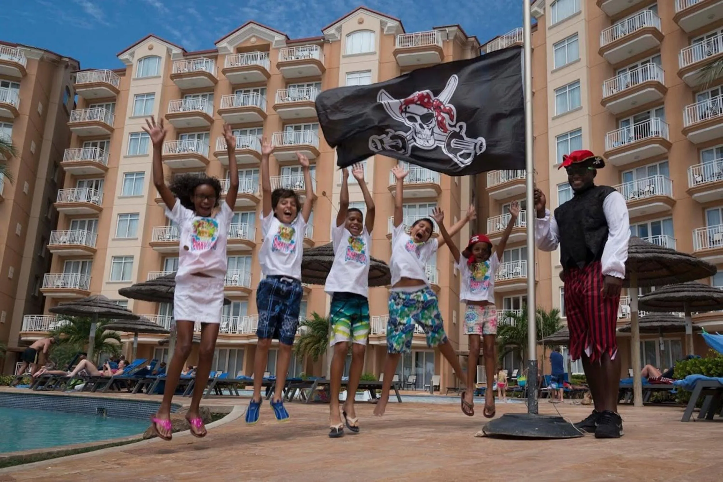 young children in Divi Aruba Phoenix Beach Resort