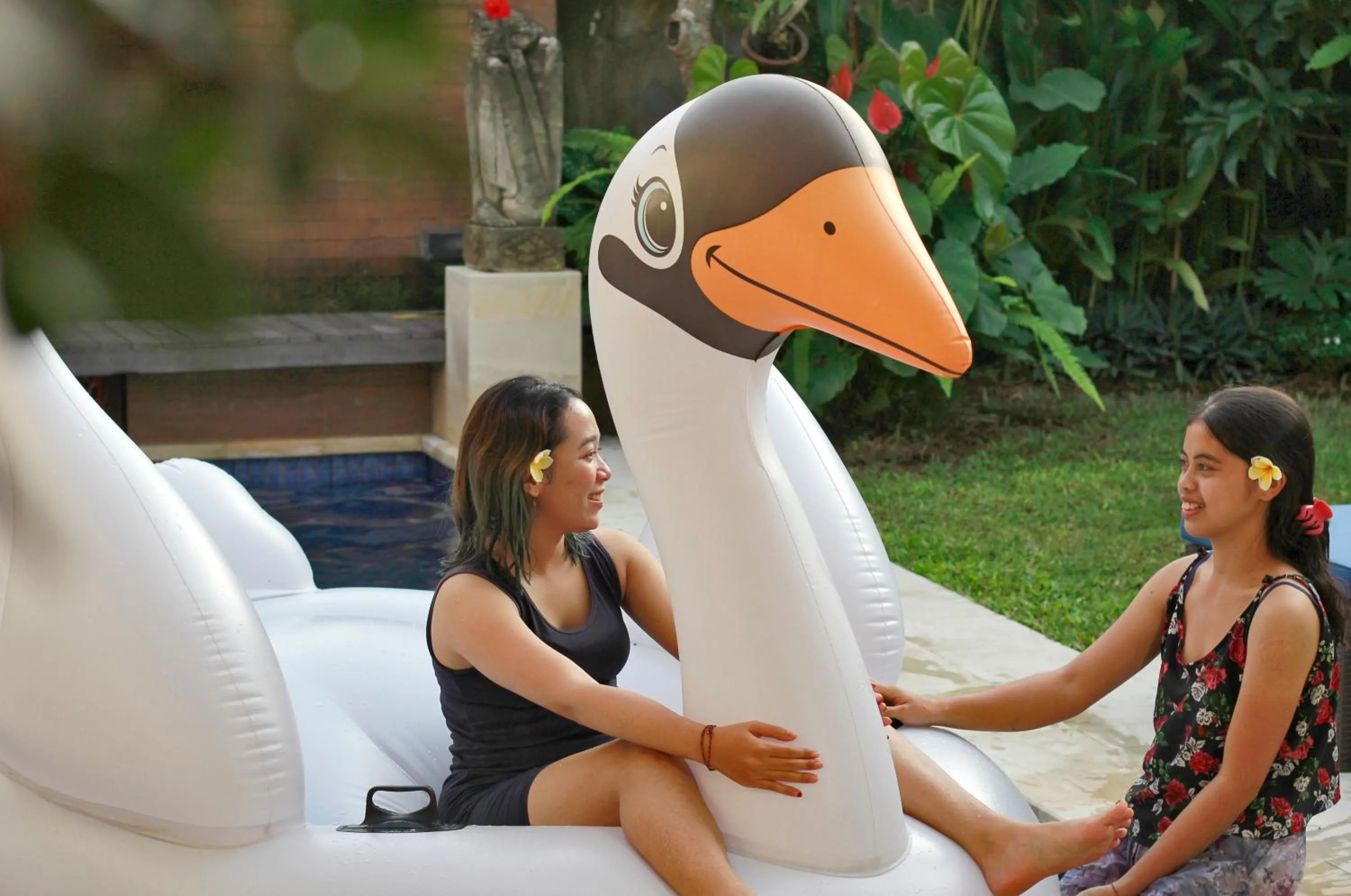 children in Villa Wananta