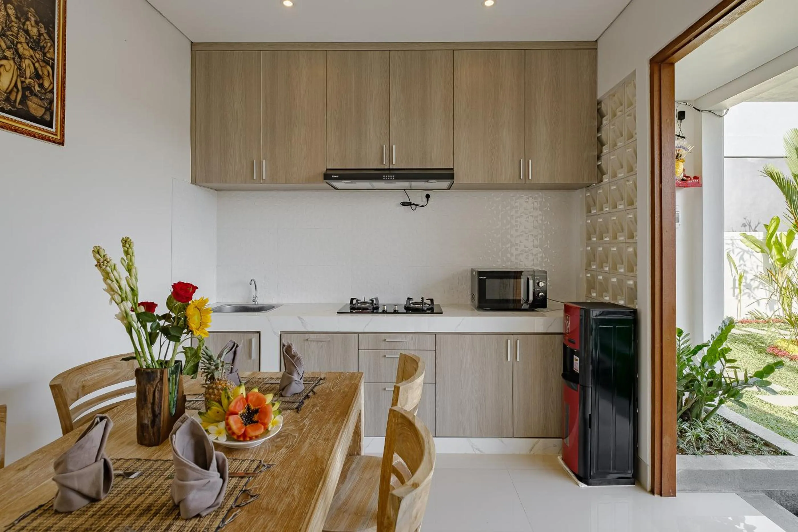 Coffee/tea facilities in Villa Wananta