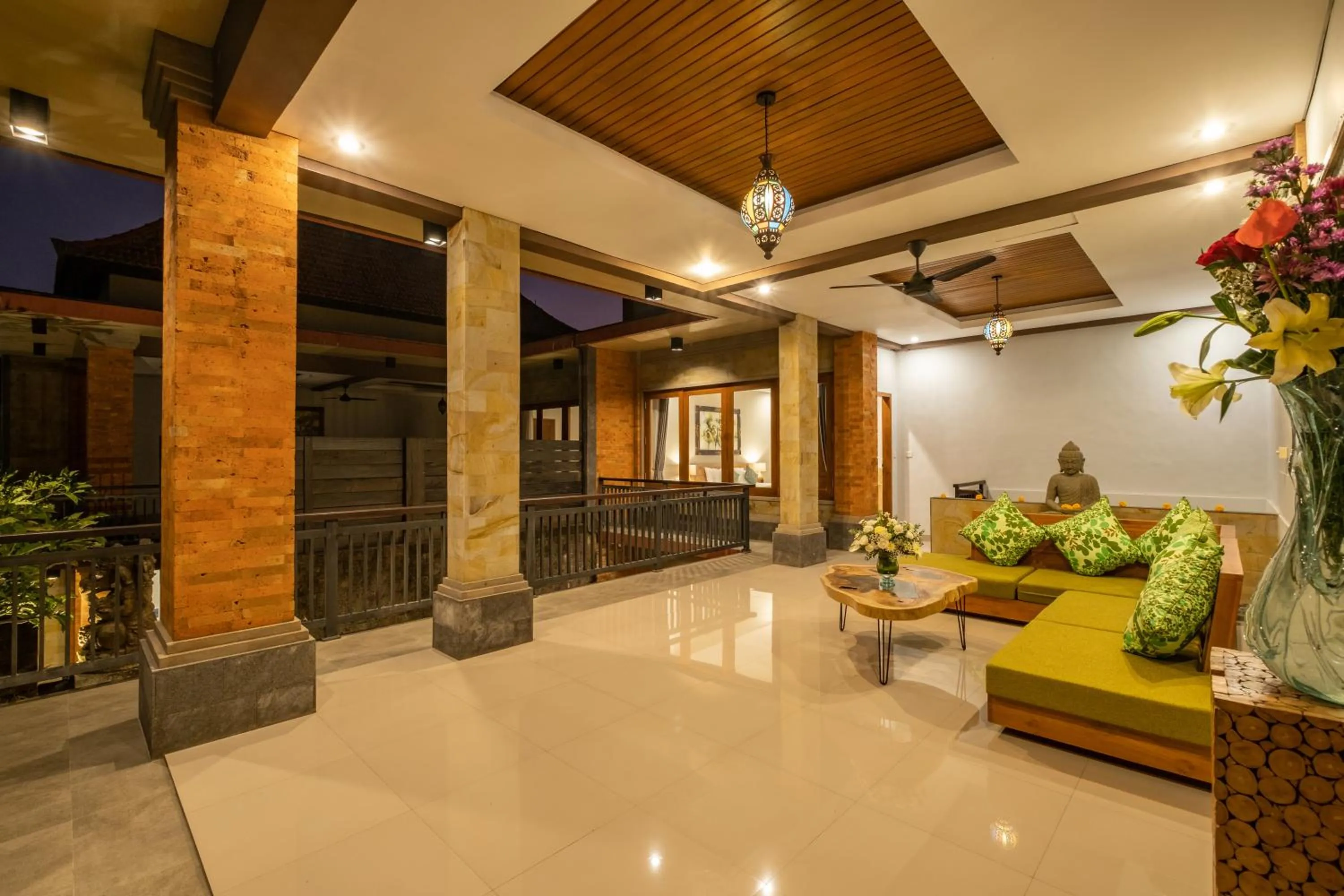 Living room in Villa Wananta