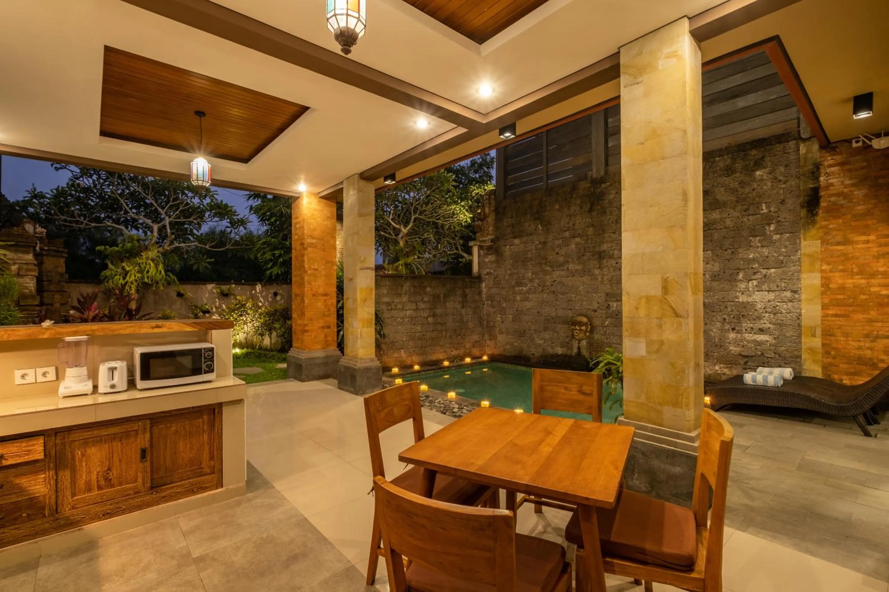 Patio in Villa Wananta