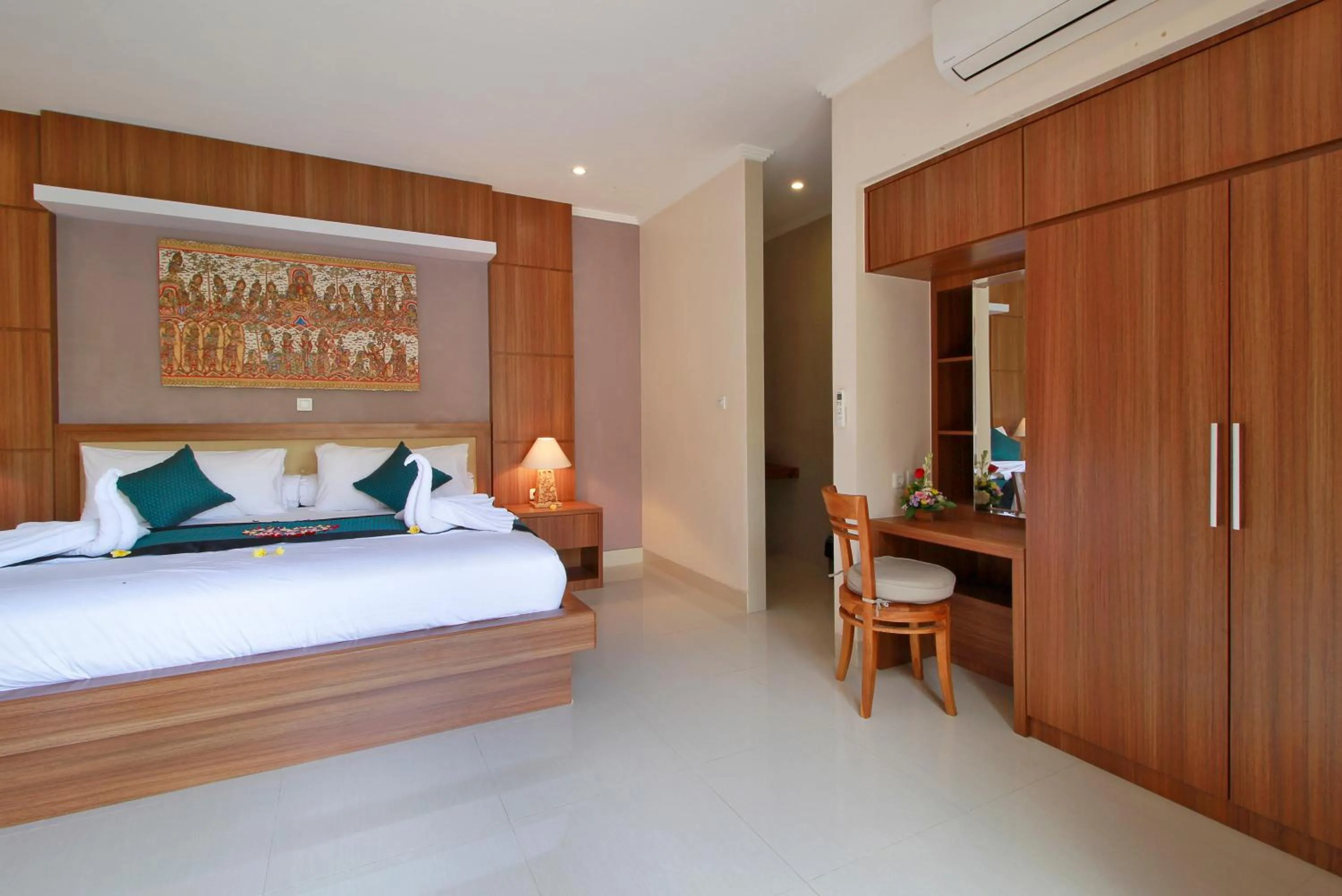 Bed in Villa Wananta