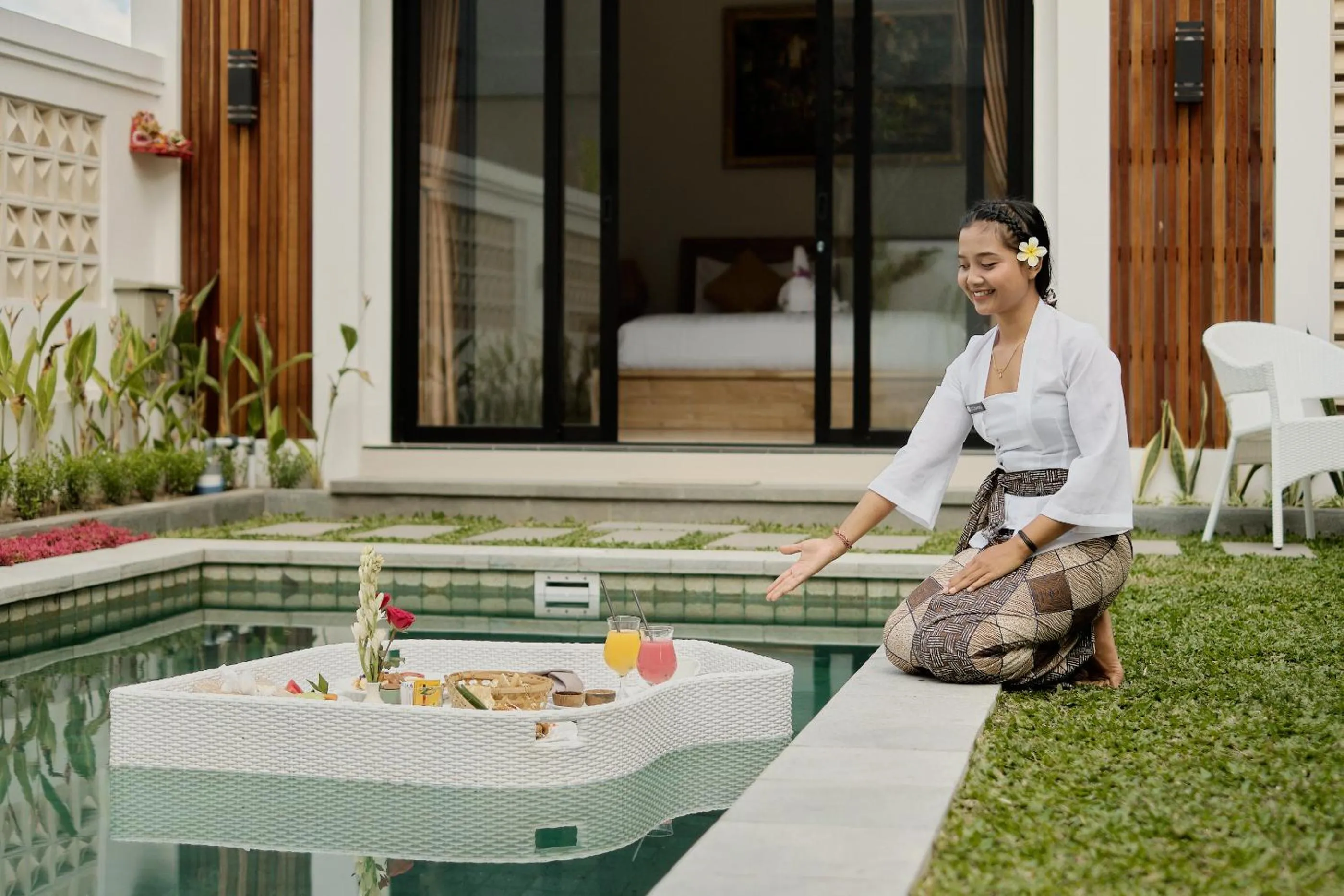 Patio in Villa Wananta