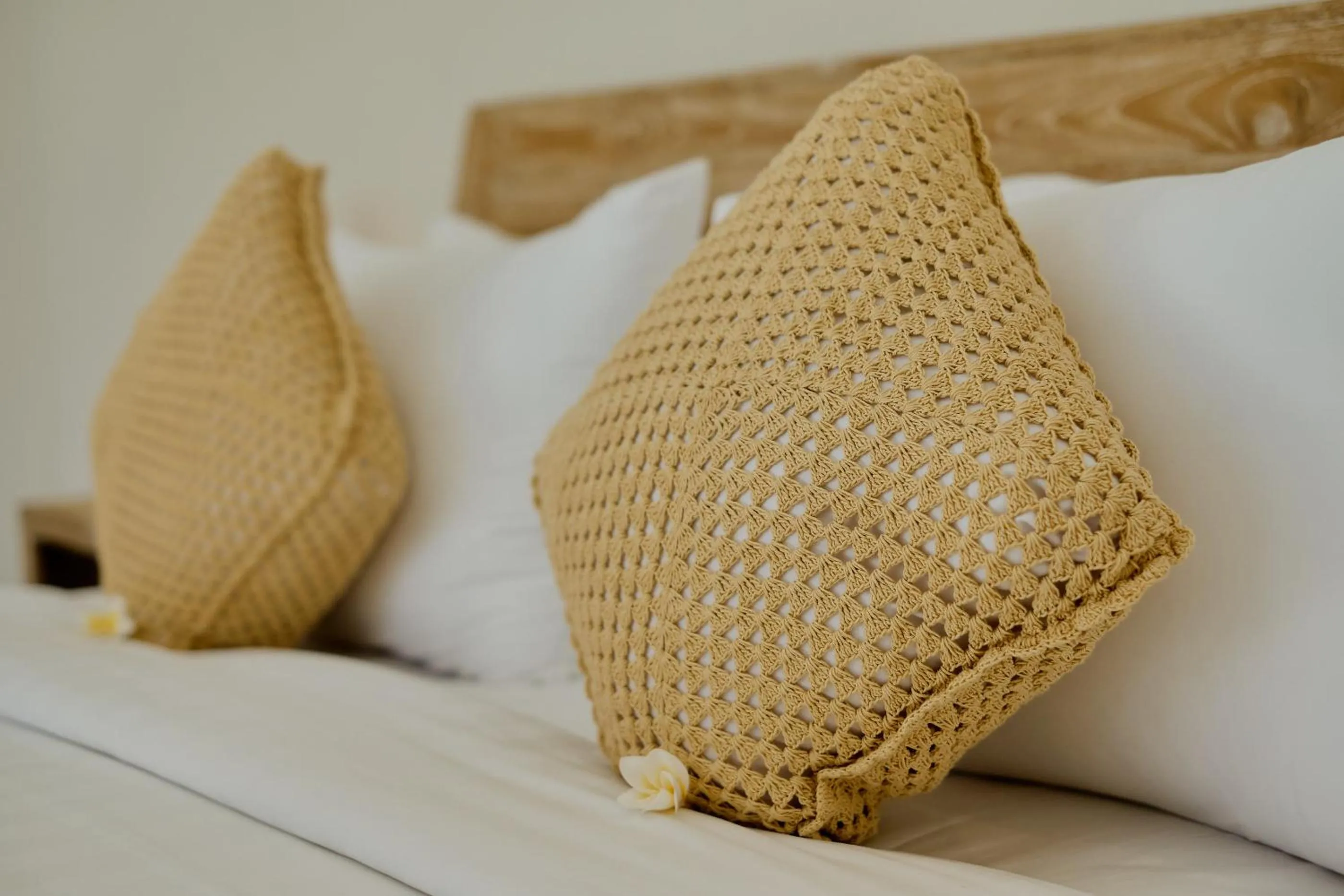 Bed in Villa Wananta