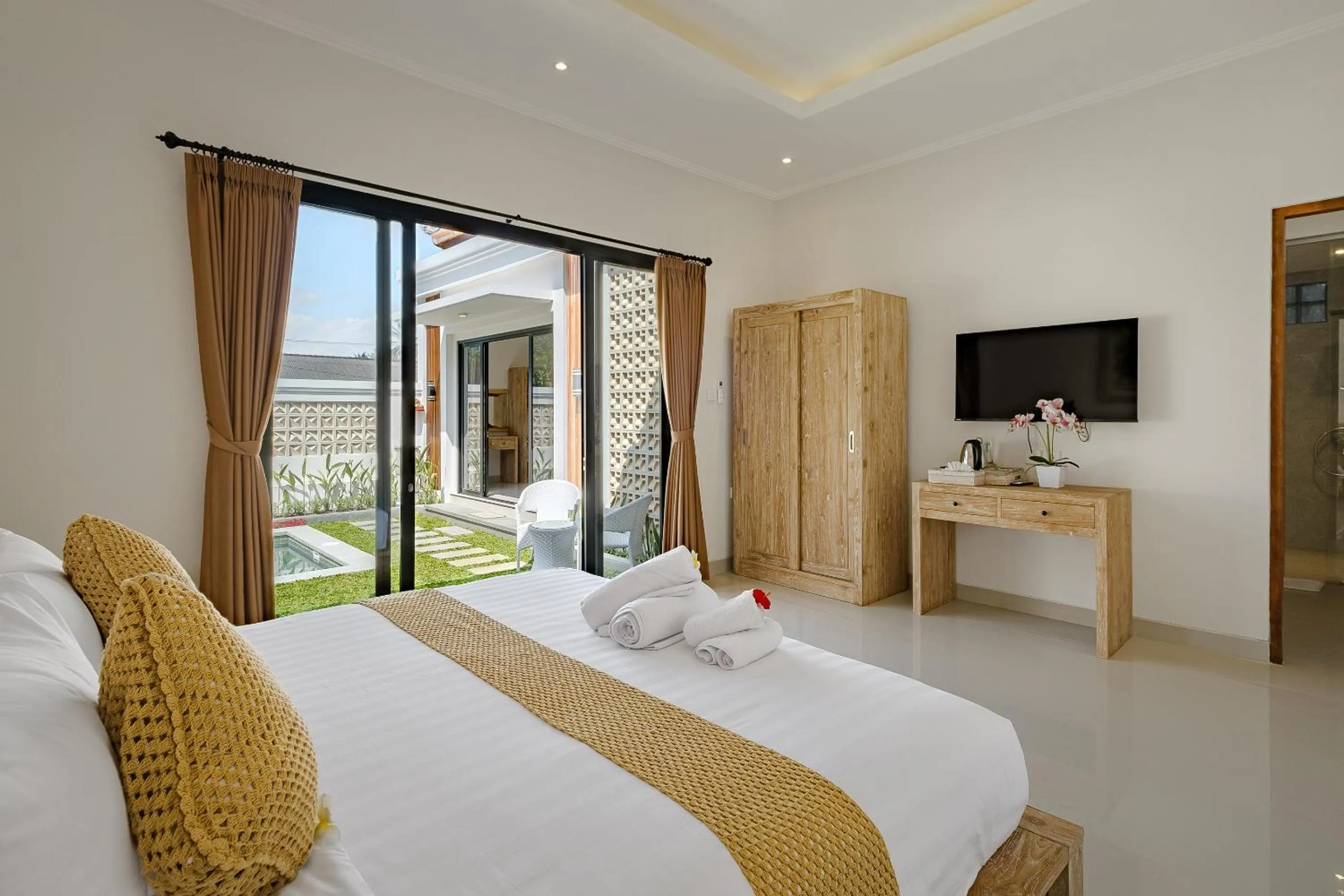 Bed in Villa Wananta