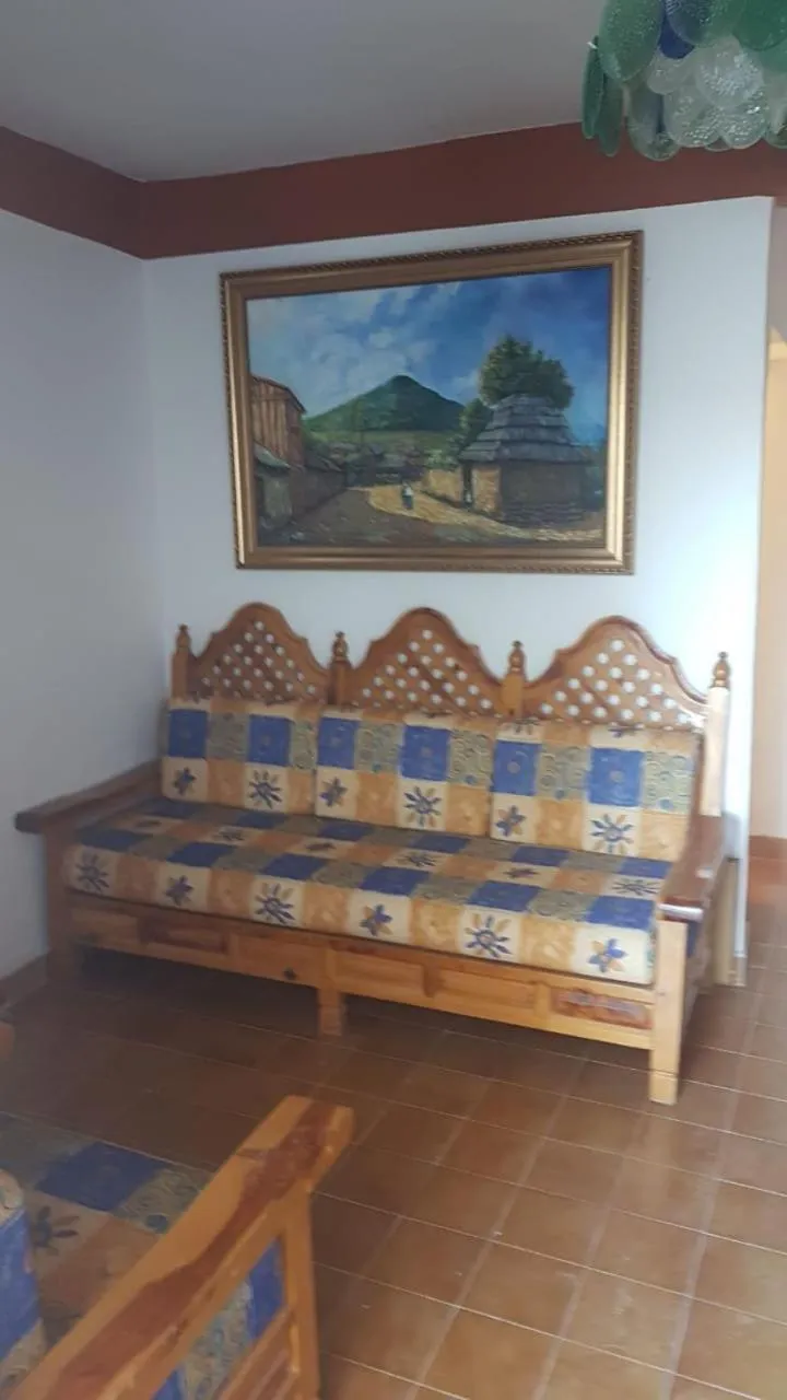 Bed in Casa Vista Taxco