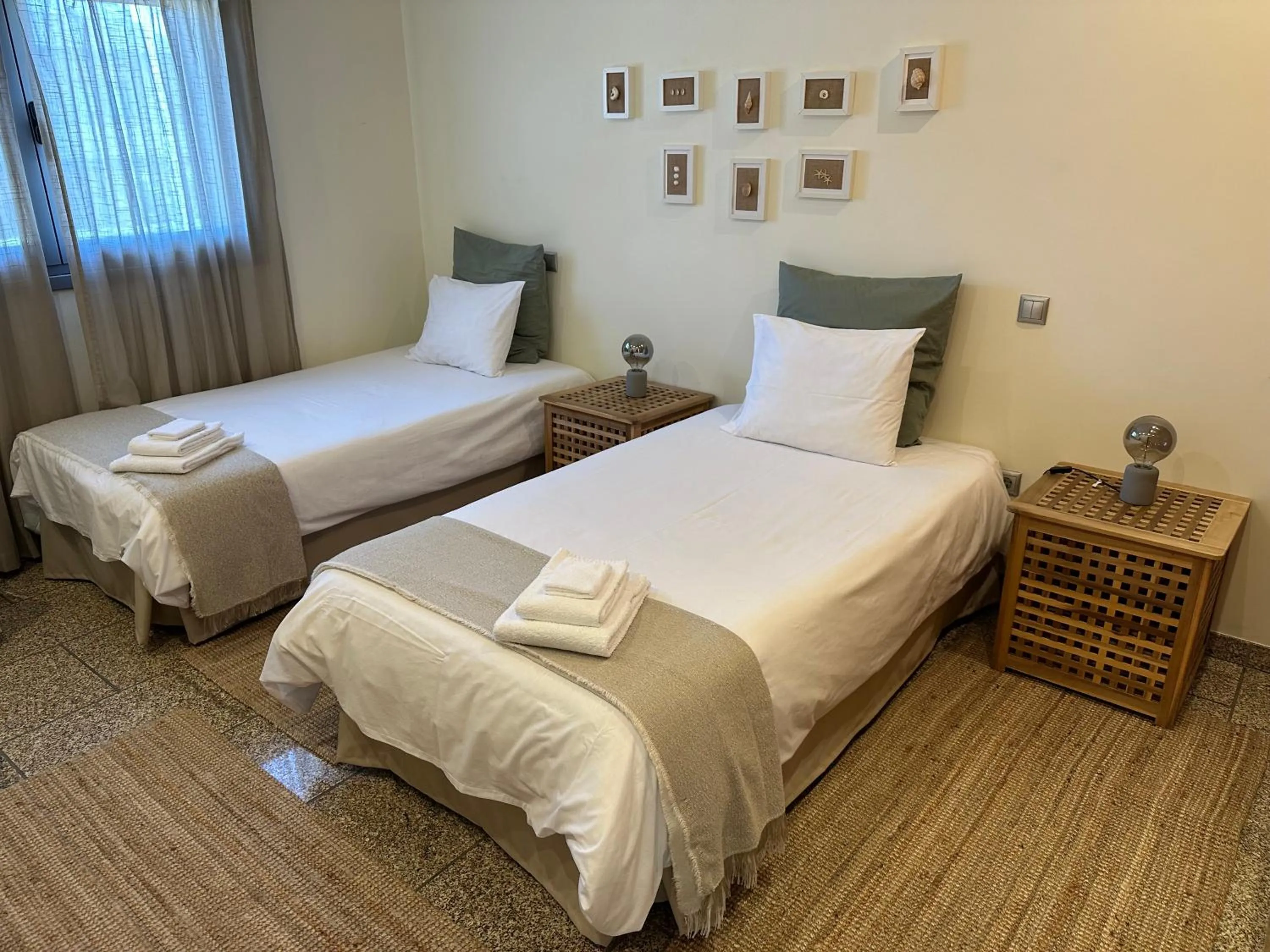 Bed in Casa de Praia Guest House