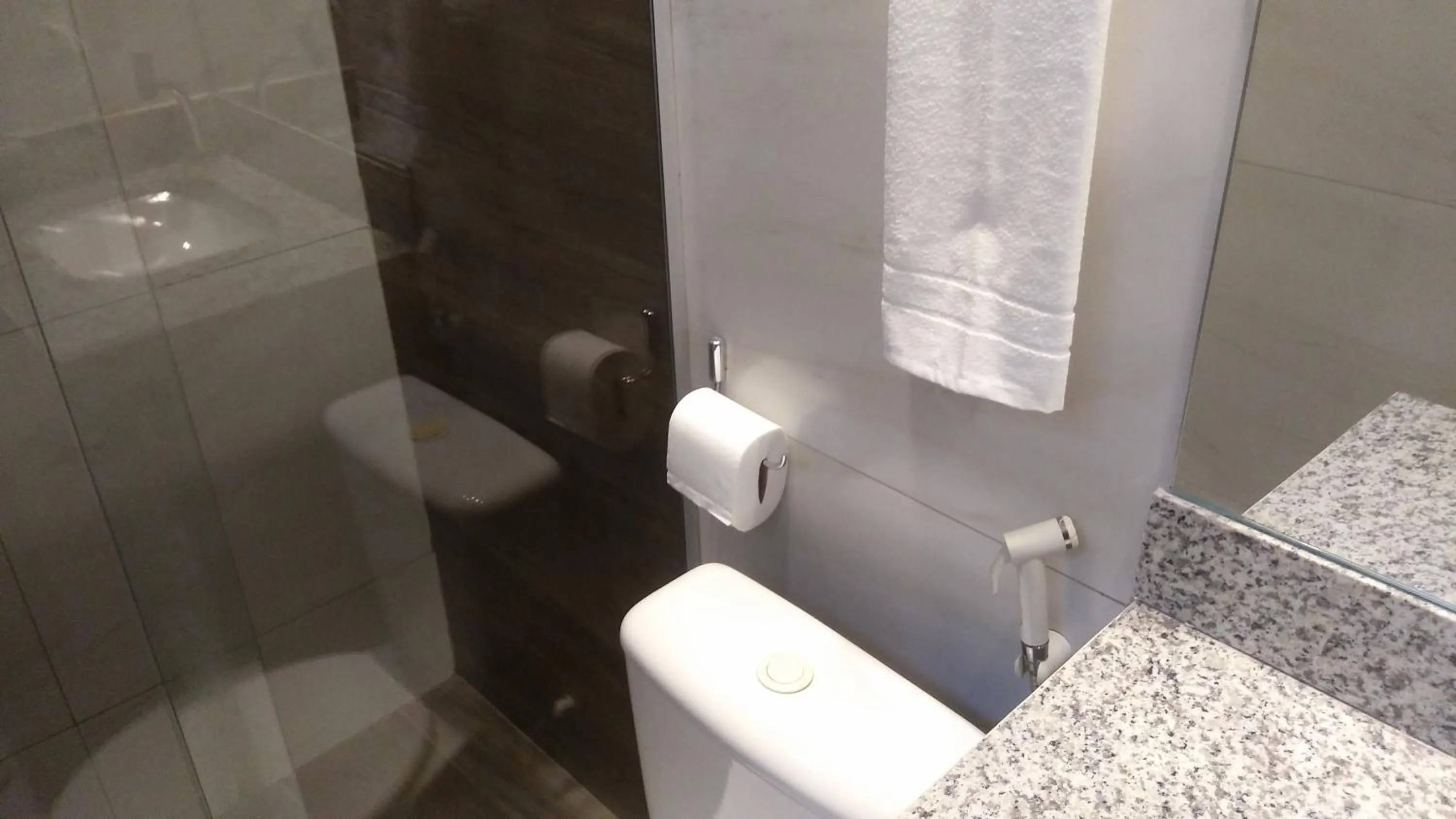 Bathroom in HUB Hotel