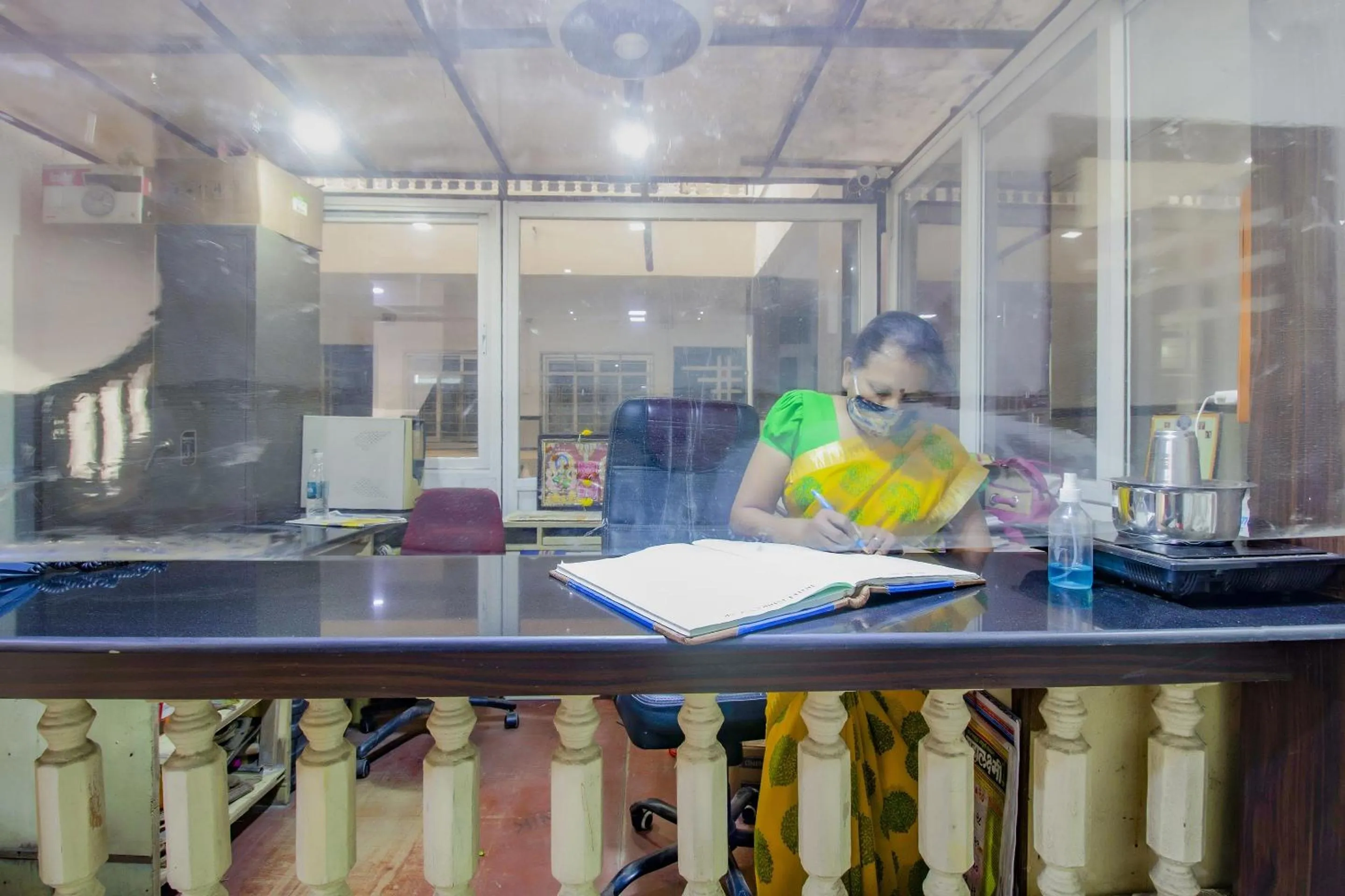 Lobby or reception in SPOT ON Indirasagar Executive