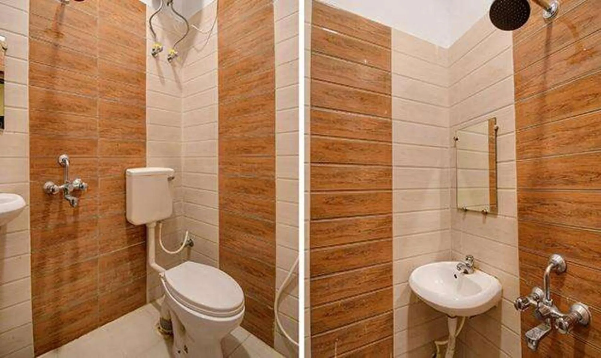 Bathroom in FabHotel Golden Imperial - Nr Gariyahat Market