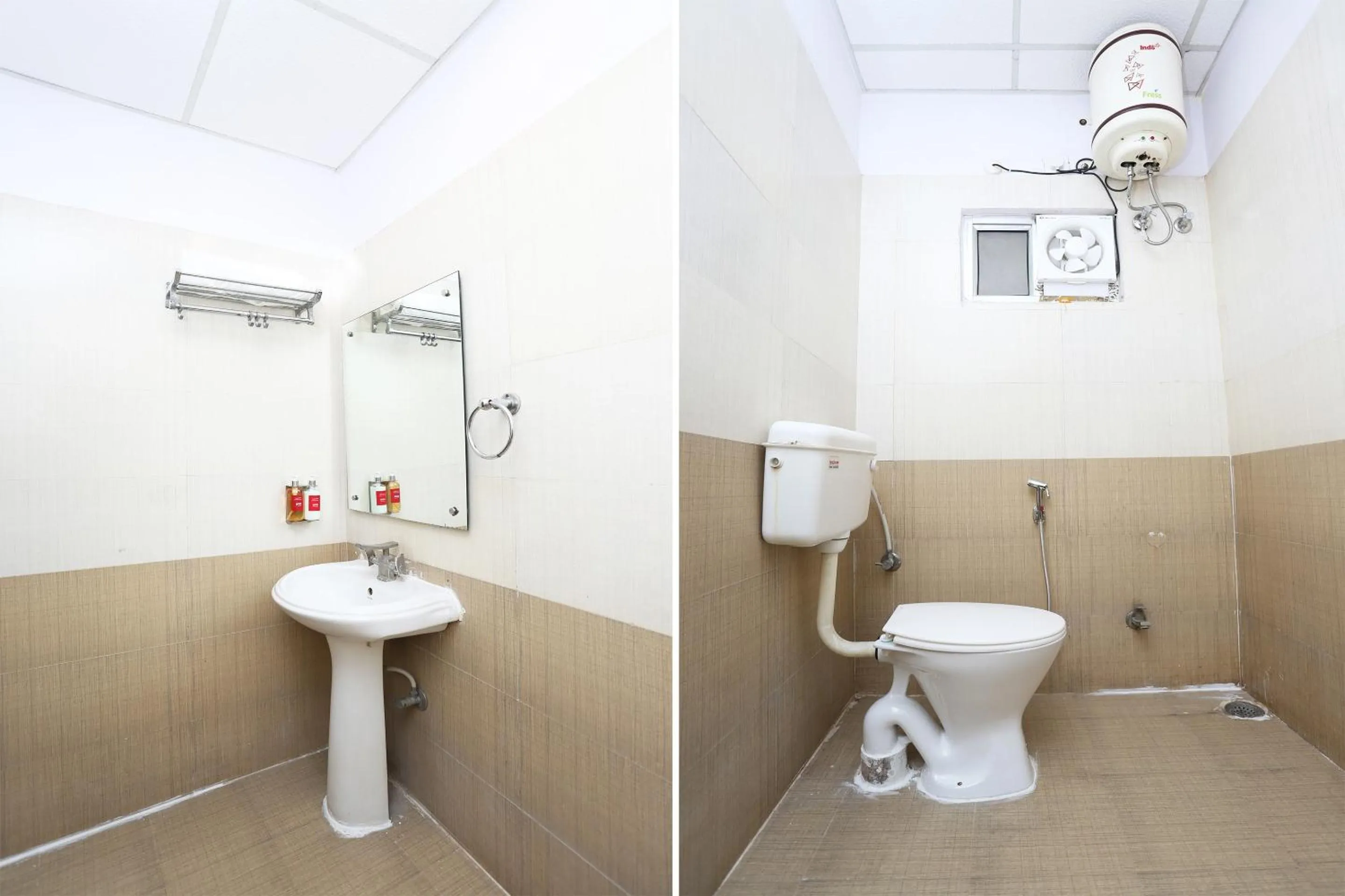 Bathroom in Collection O R K International Near Gautam Buddha Park