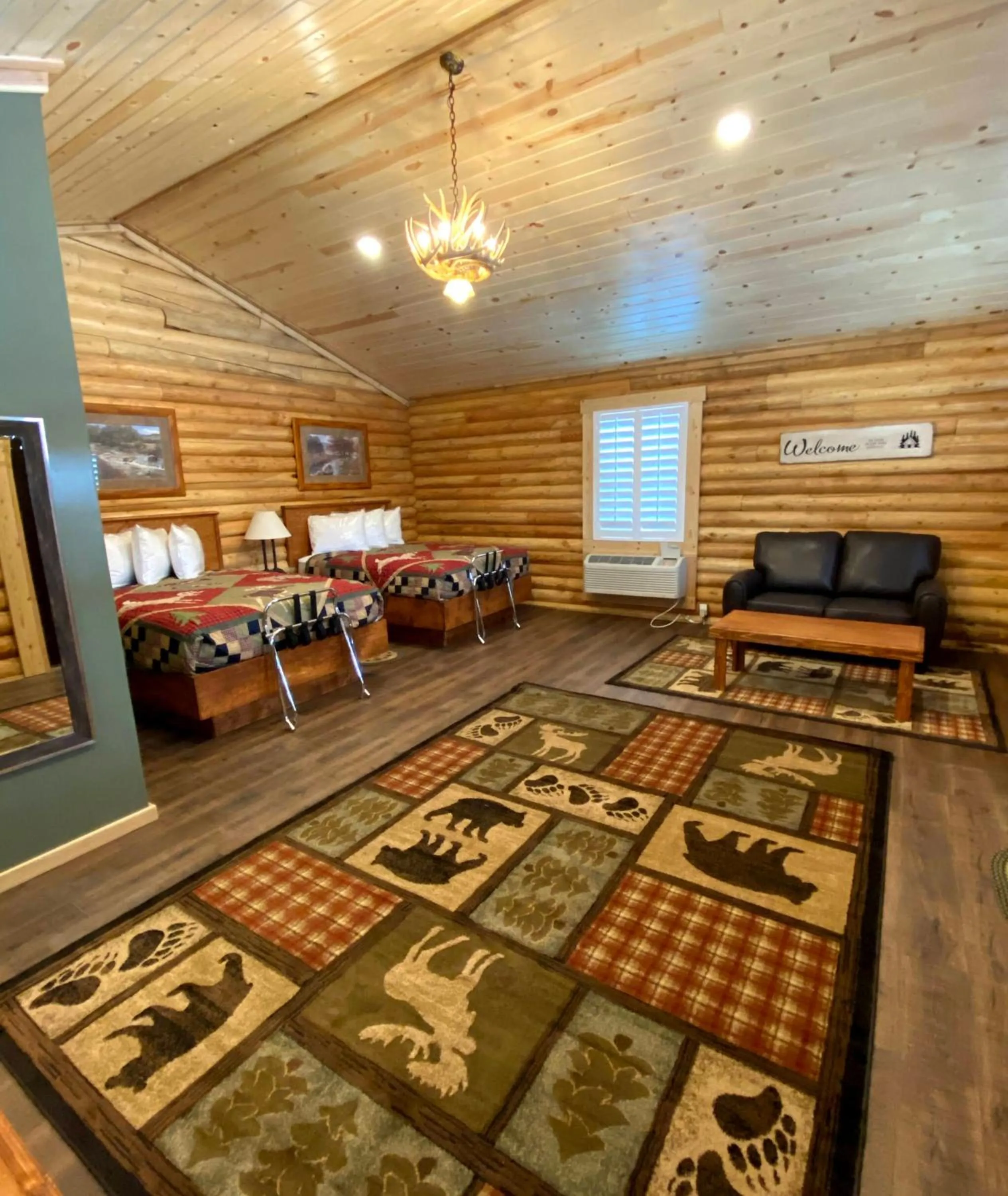 Living room in Cabin Village