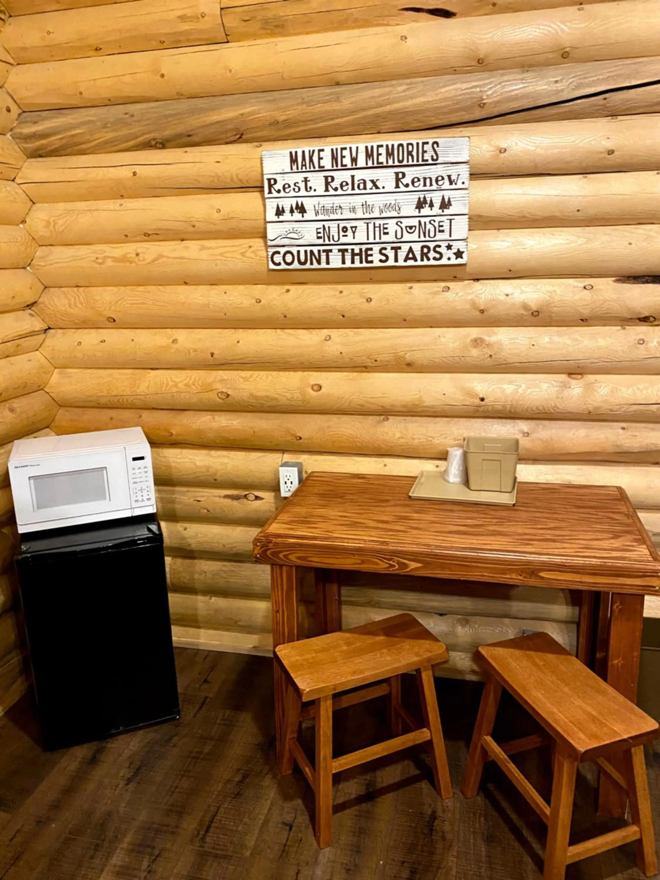 minibar in Cabin Village