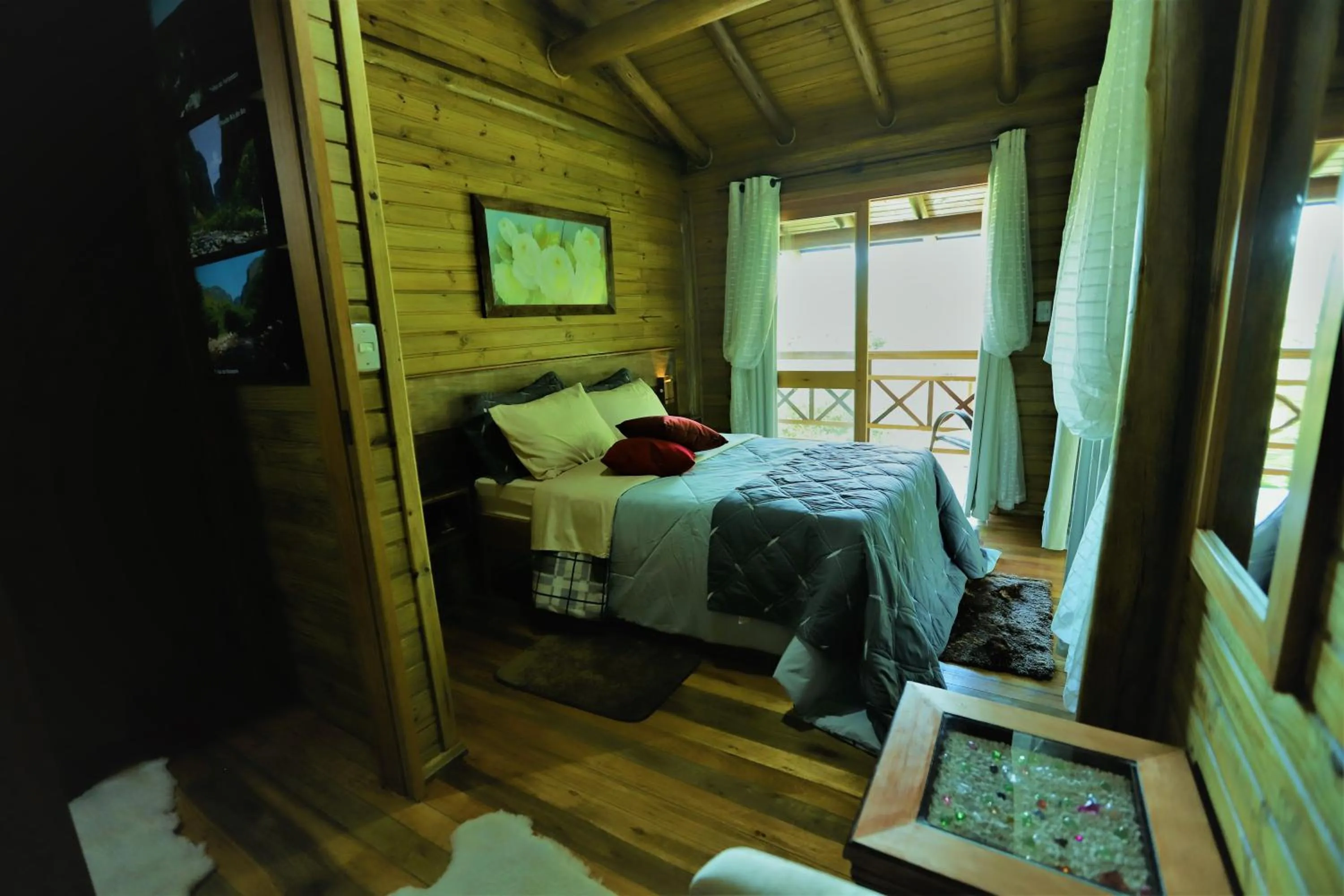 Bed in Pousada Village dos Canyons