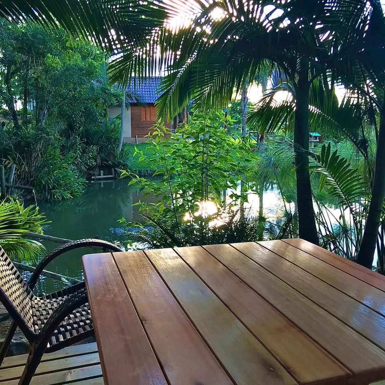 Patio in Pousada Village dos Canyons
