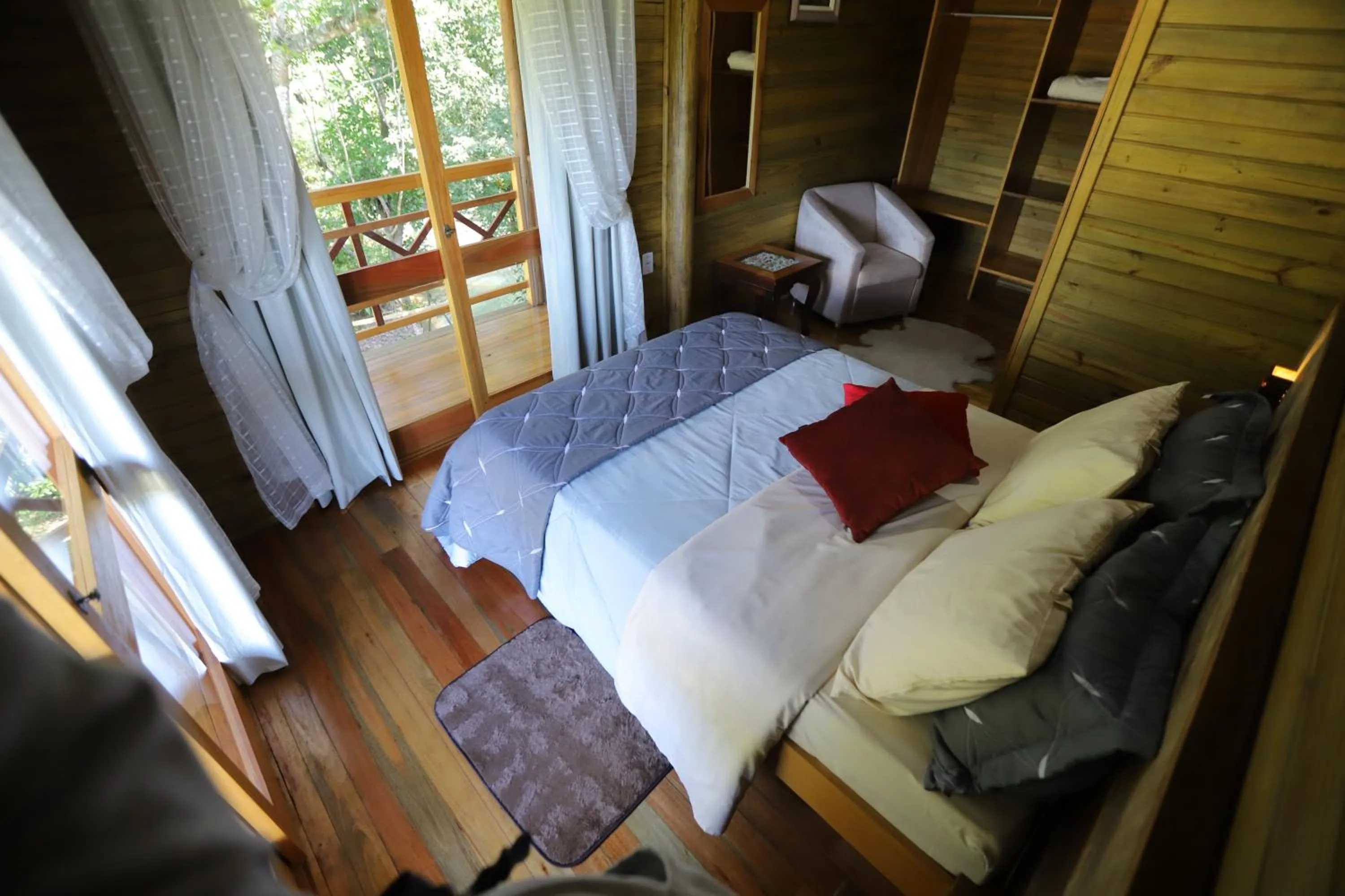 Bedroom, Bed in Pousada Village dos Canyons