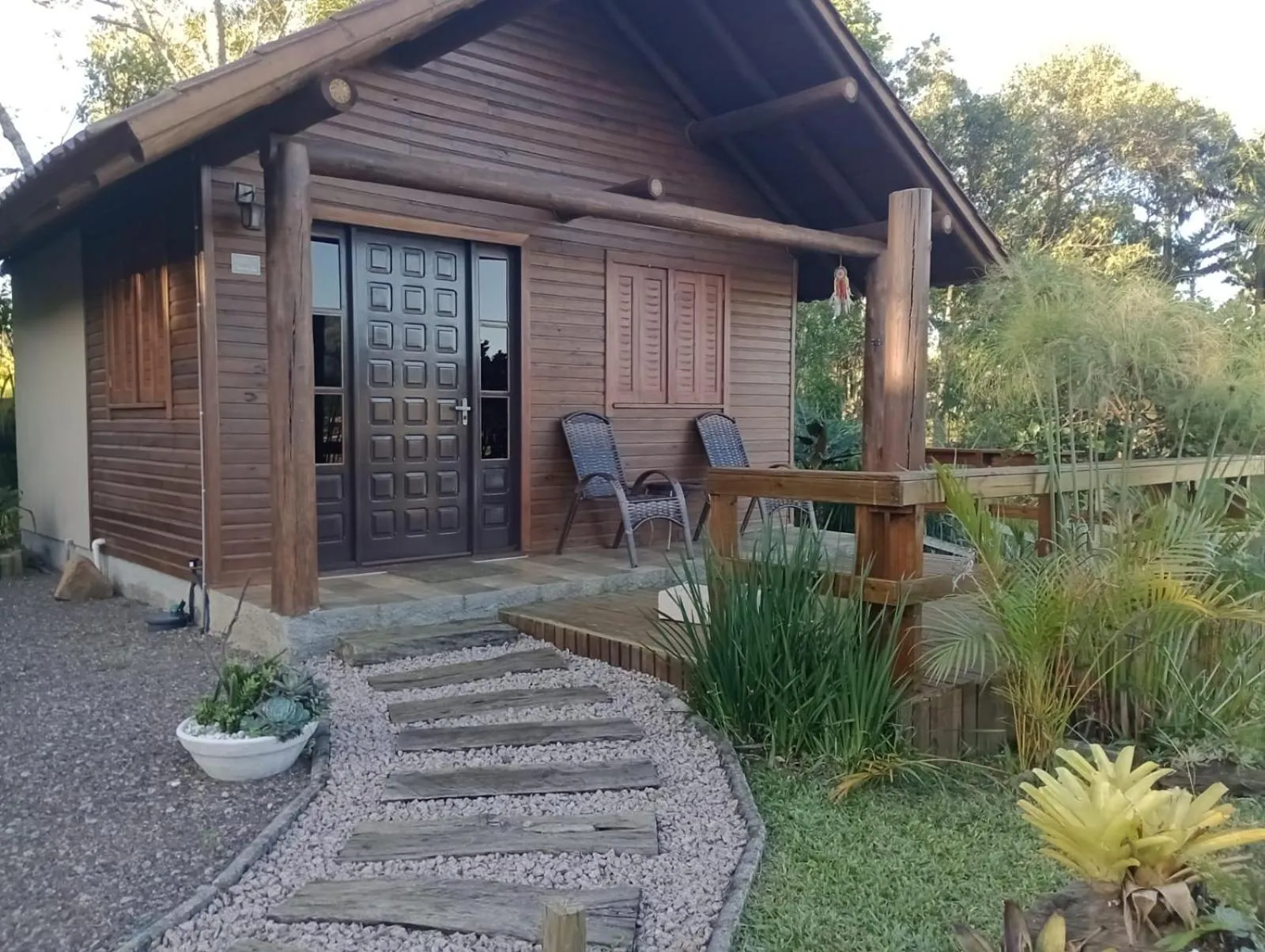 Patio in Pousada Village dos Canyons
