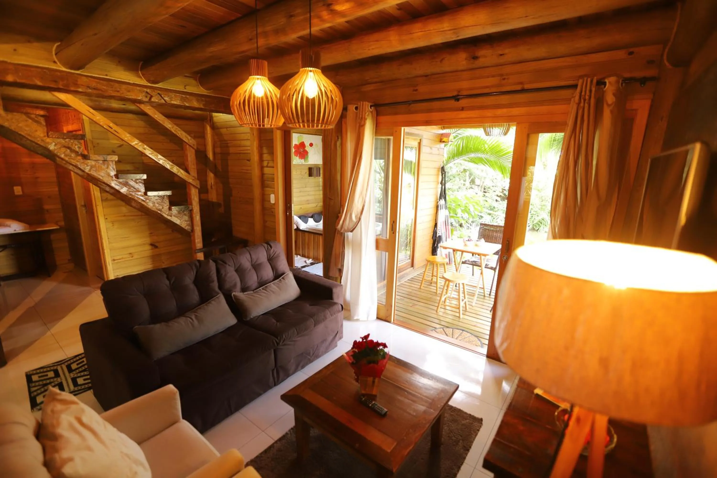 Living room in Pousada Village dos Canyons