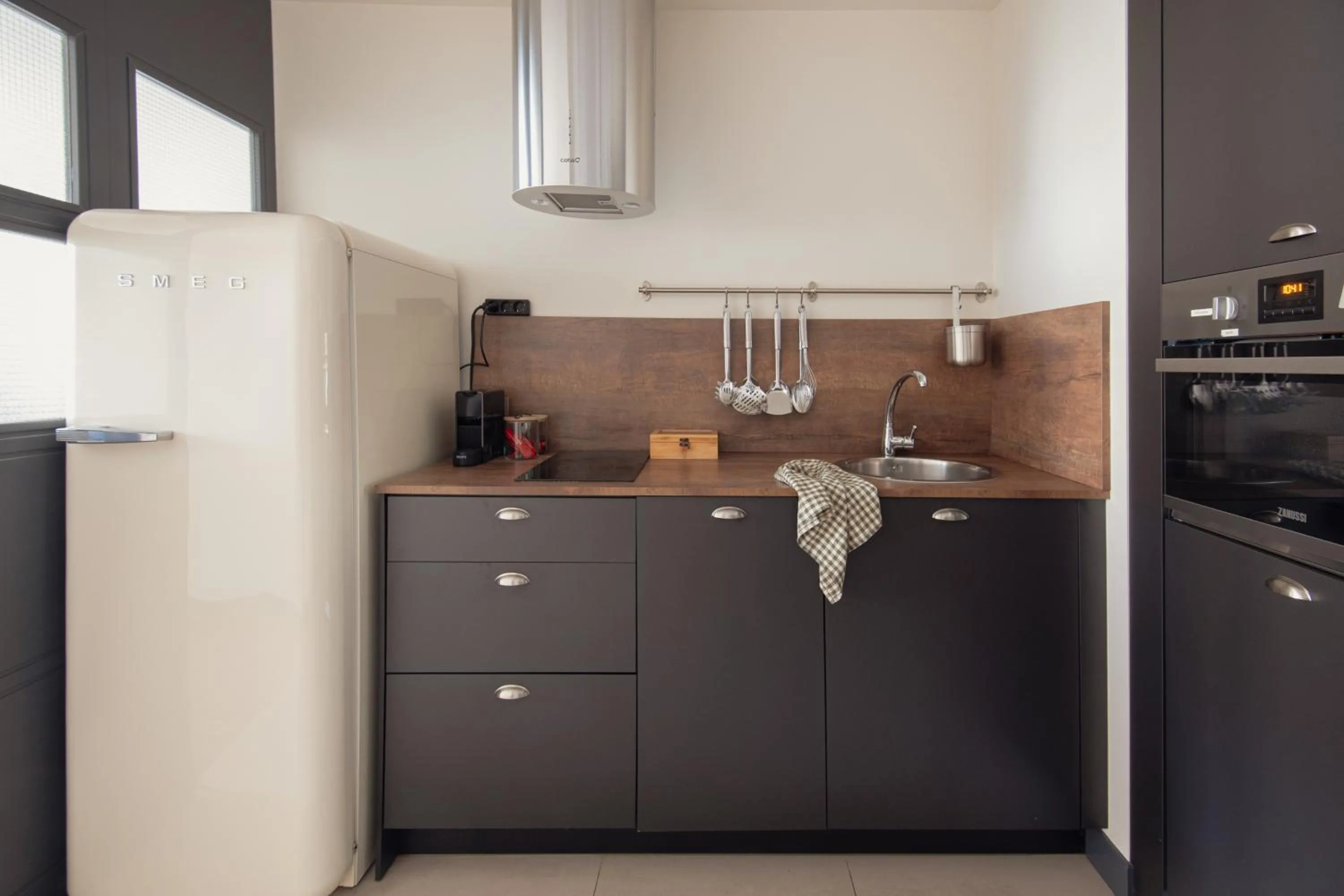 Kitchen or kitchenette in Líbere Madrid Malasaña