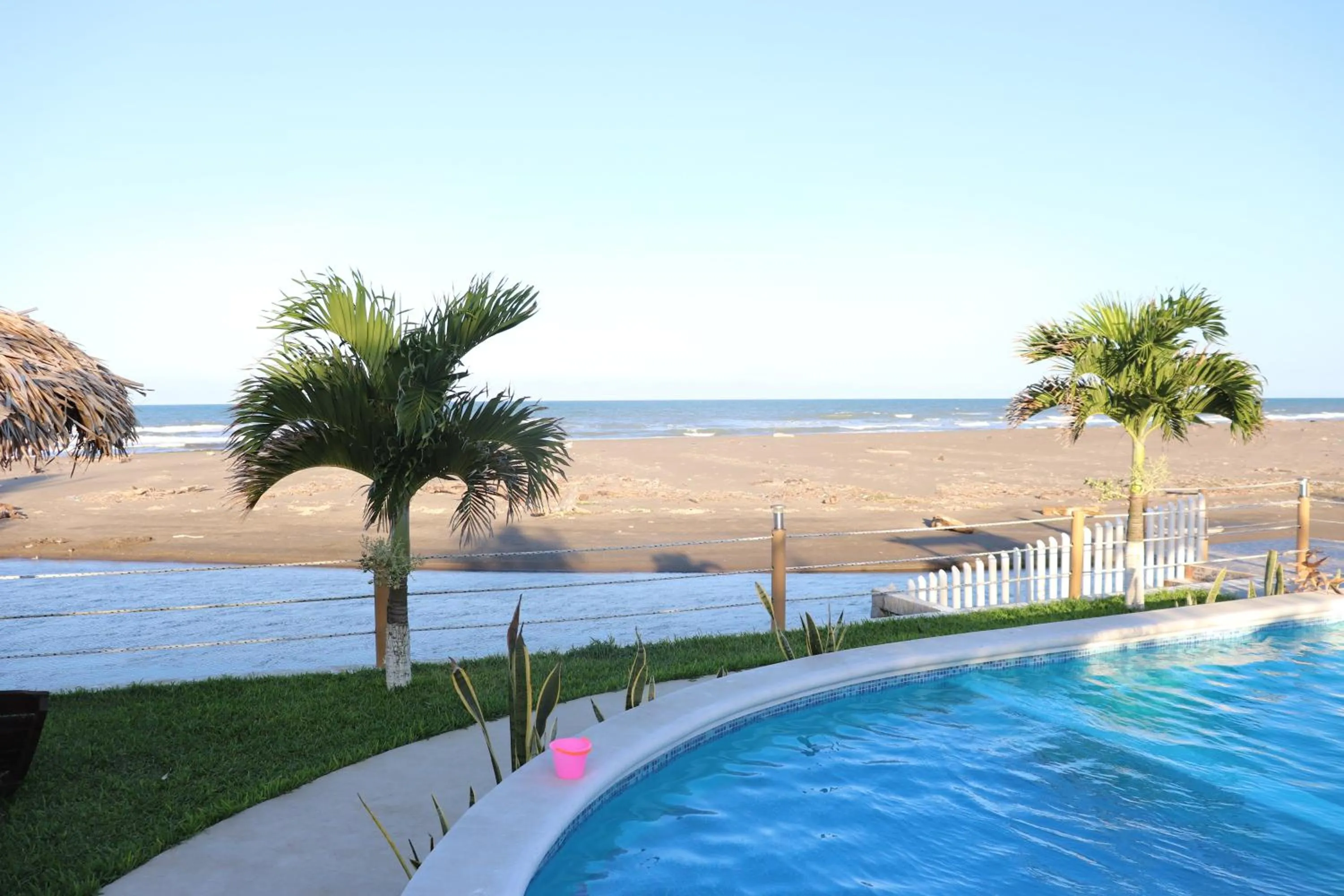 Swimming pool in Hotel Lunazul In Costa Esmeralda