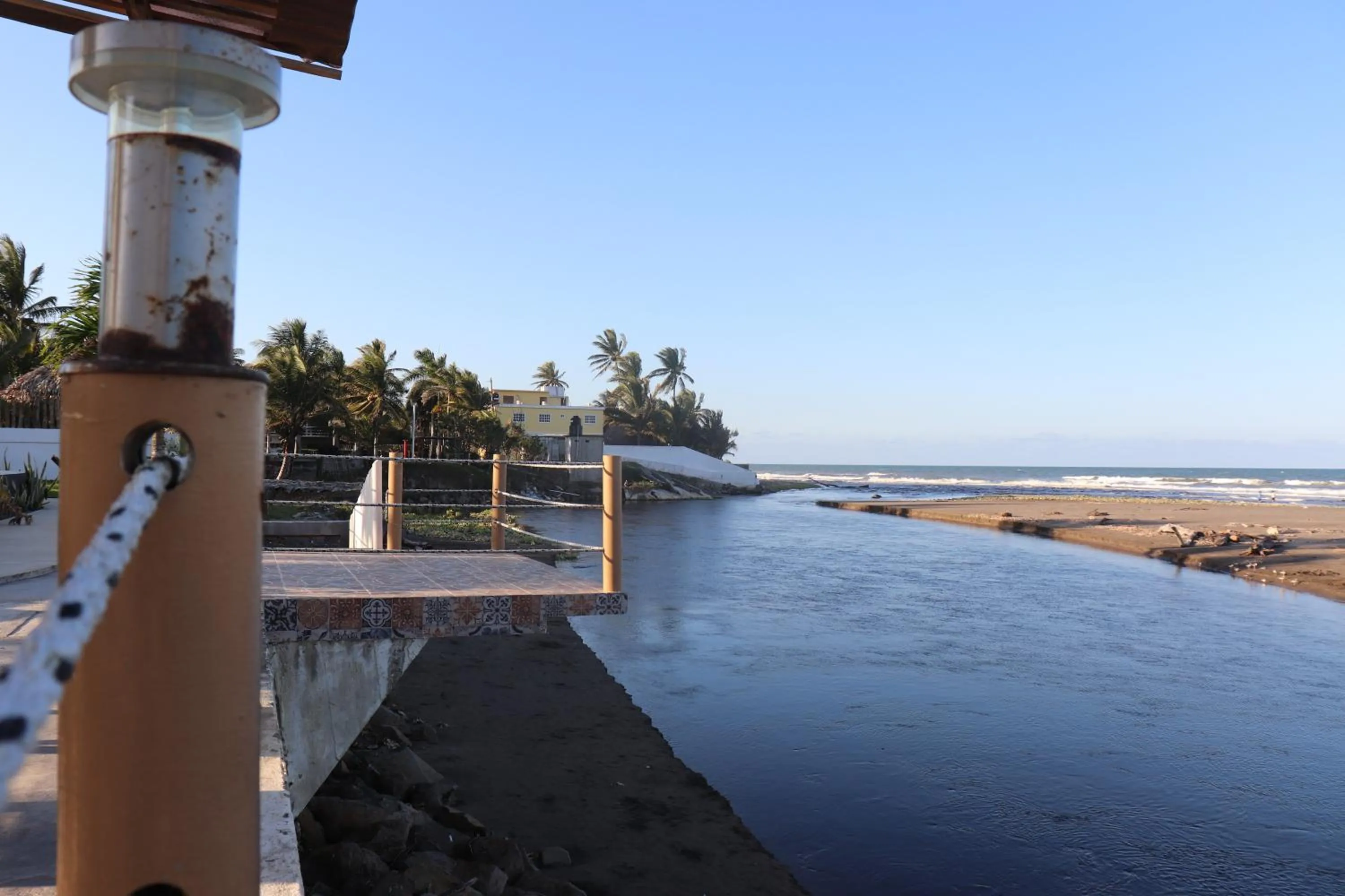 Swimming pool in Hotel Lunazul In Costa Esmeralda