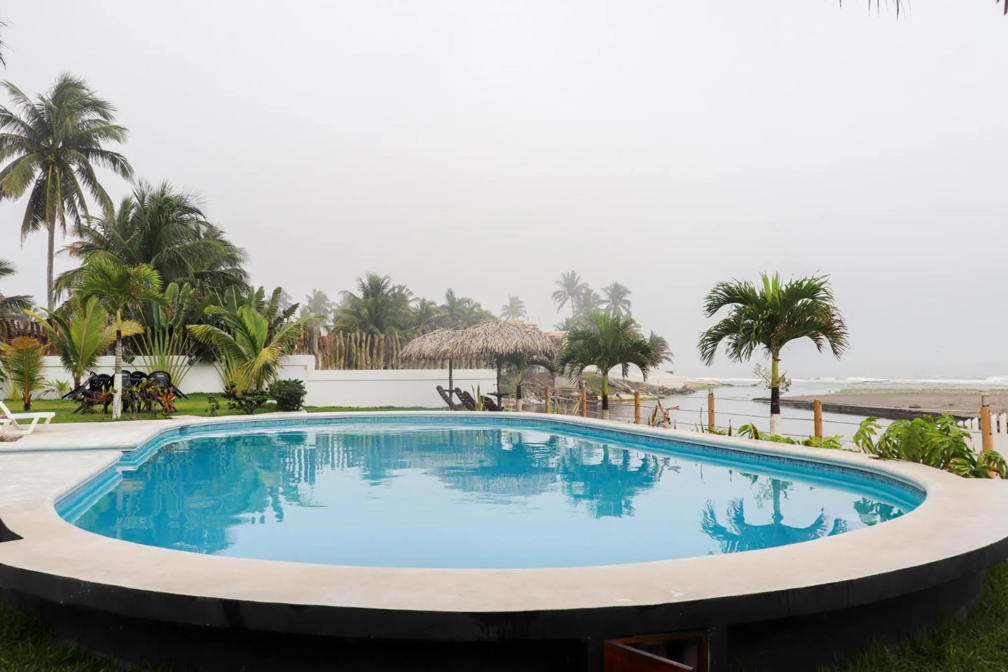 Swimming pool in Hotel Lunazul In Costa Esmeralda